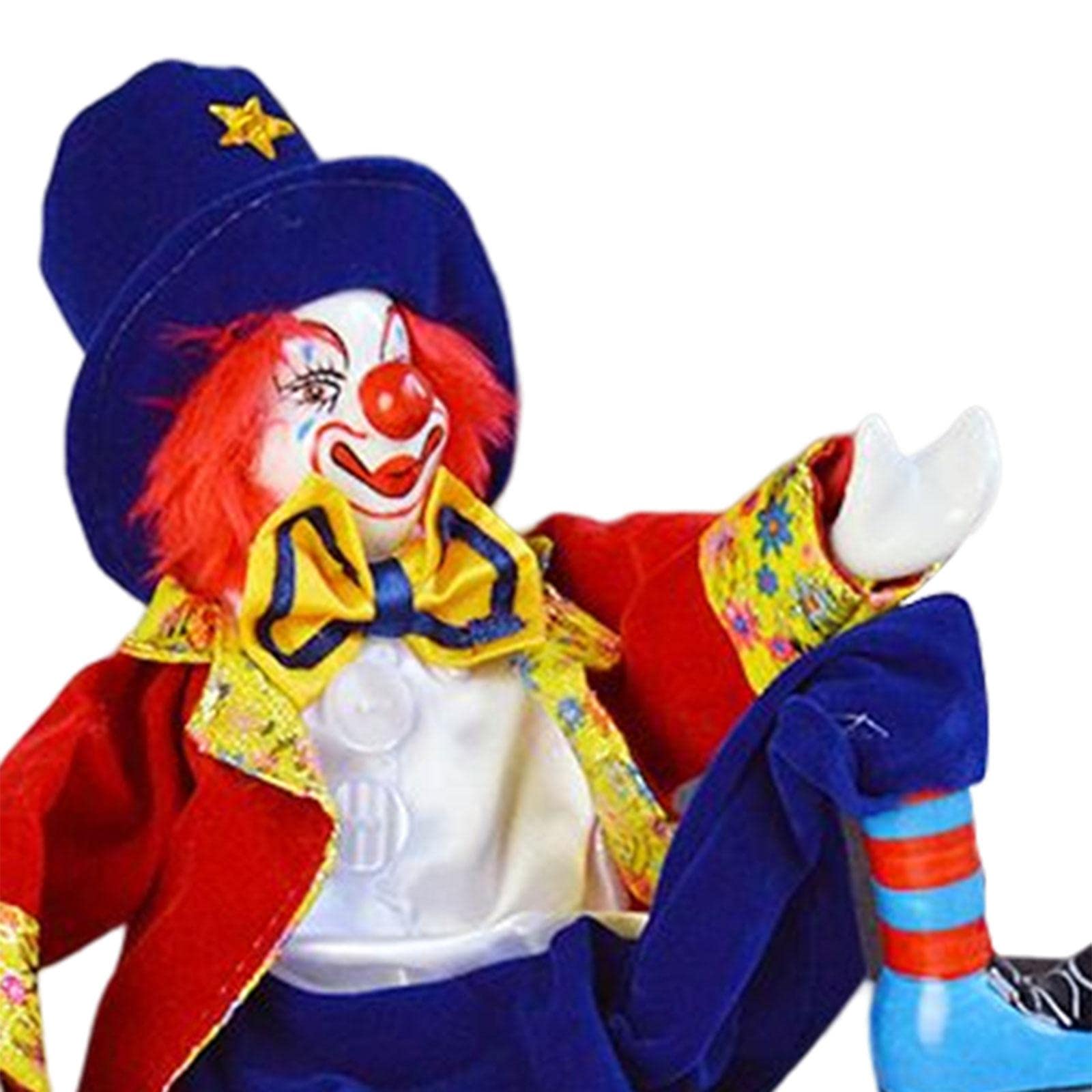 Amazon | Generic かわいいピエロ人形グッズ磁器人形アクション