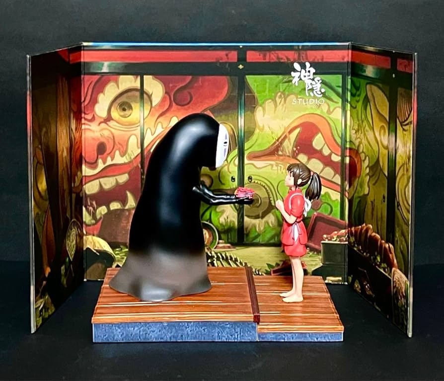 スタジオジブリ 千と千尋の神隠し フィギュア カオナシ 千尋