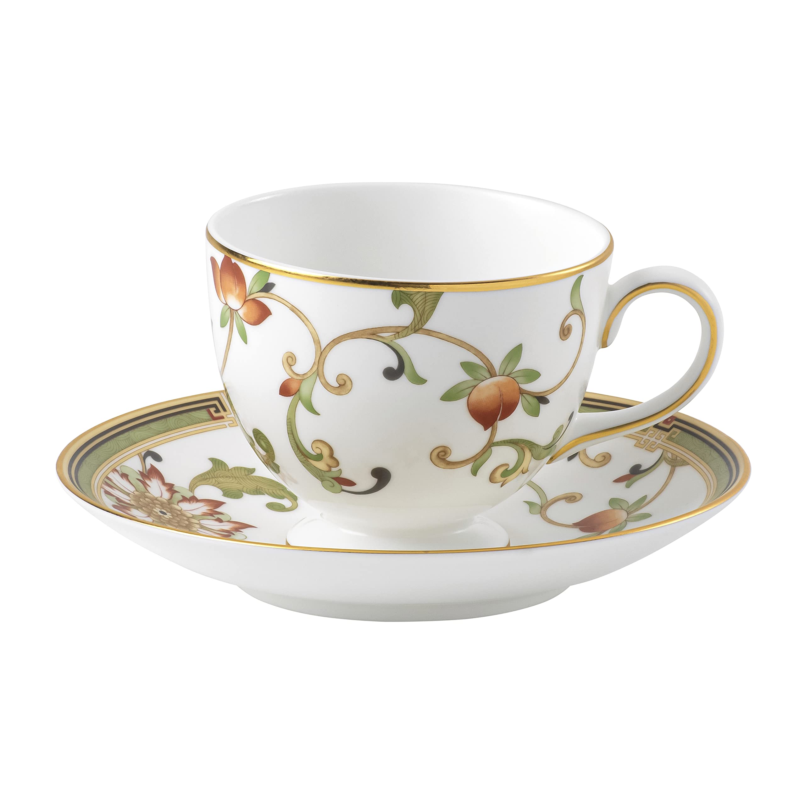 Amazon | Wedgwood Oberon ティーカップ&ソーサー 6オンス マルチ