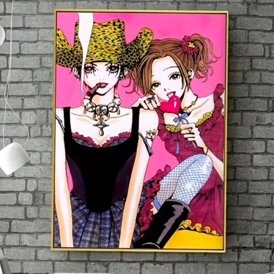 Amazon.co.jp: ゆうゆう NANAナナ 矢沢あい ポスター 30×40cm bw