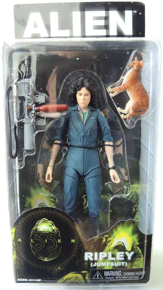 Amazon.com: NECA Series 4 Ripley Jumpsuit/Alien Version 7