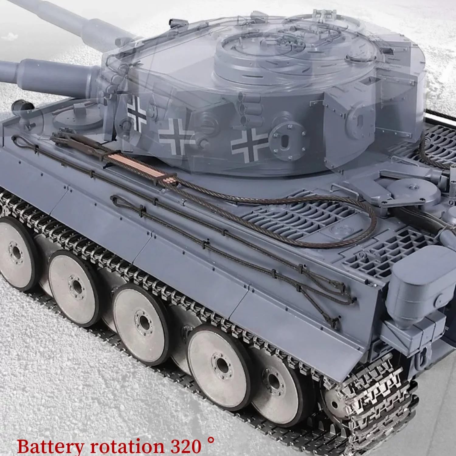 Amazon.co.jp: HengLong 1:16ドイツ軍ティーガーI重戦車 VI号戦車 3818