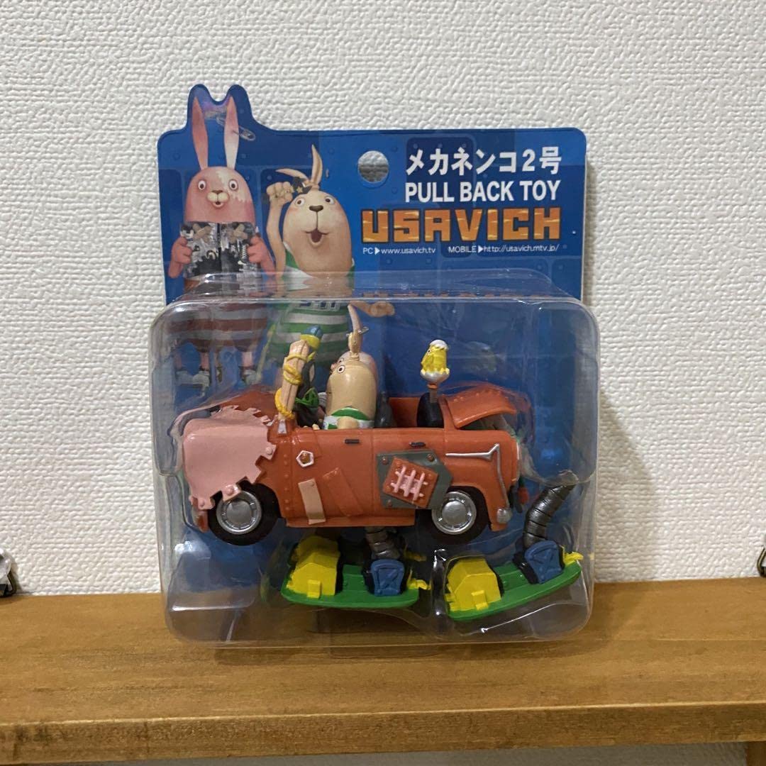Amazon.co.jp: USAVICH ウサビッチ プルバックトイ メカネンコ2号