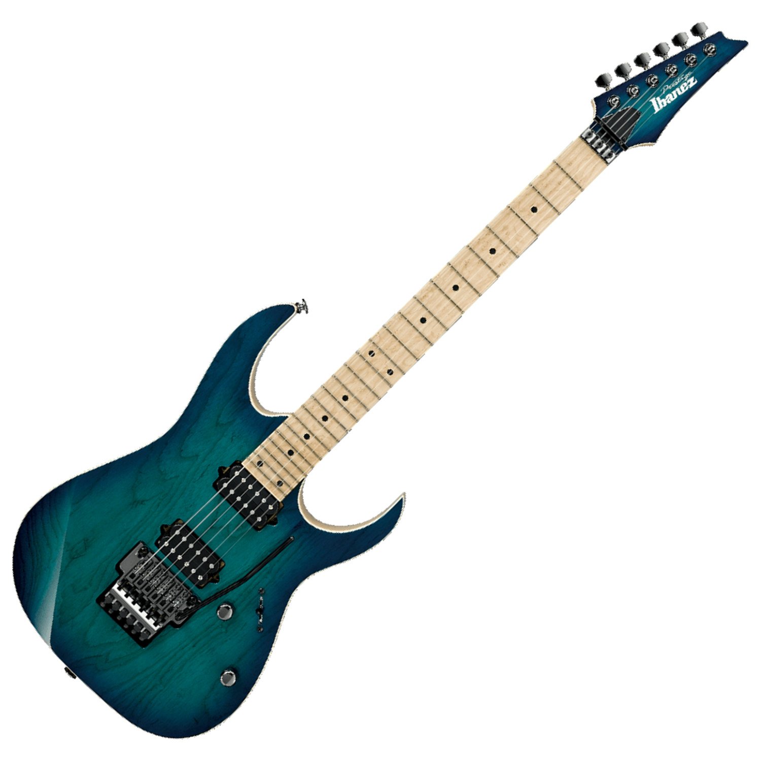 Amazon.com: Ibanez RG Prestige RG652AHM - Nebula Green Burst