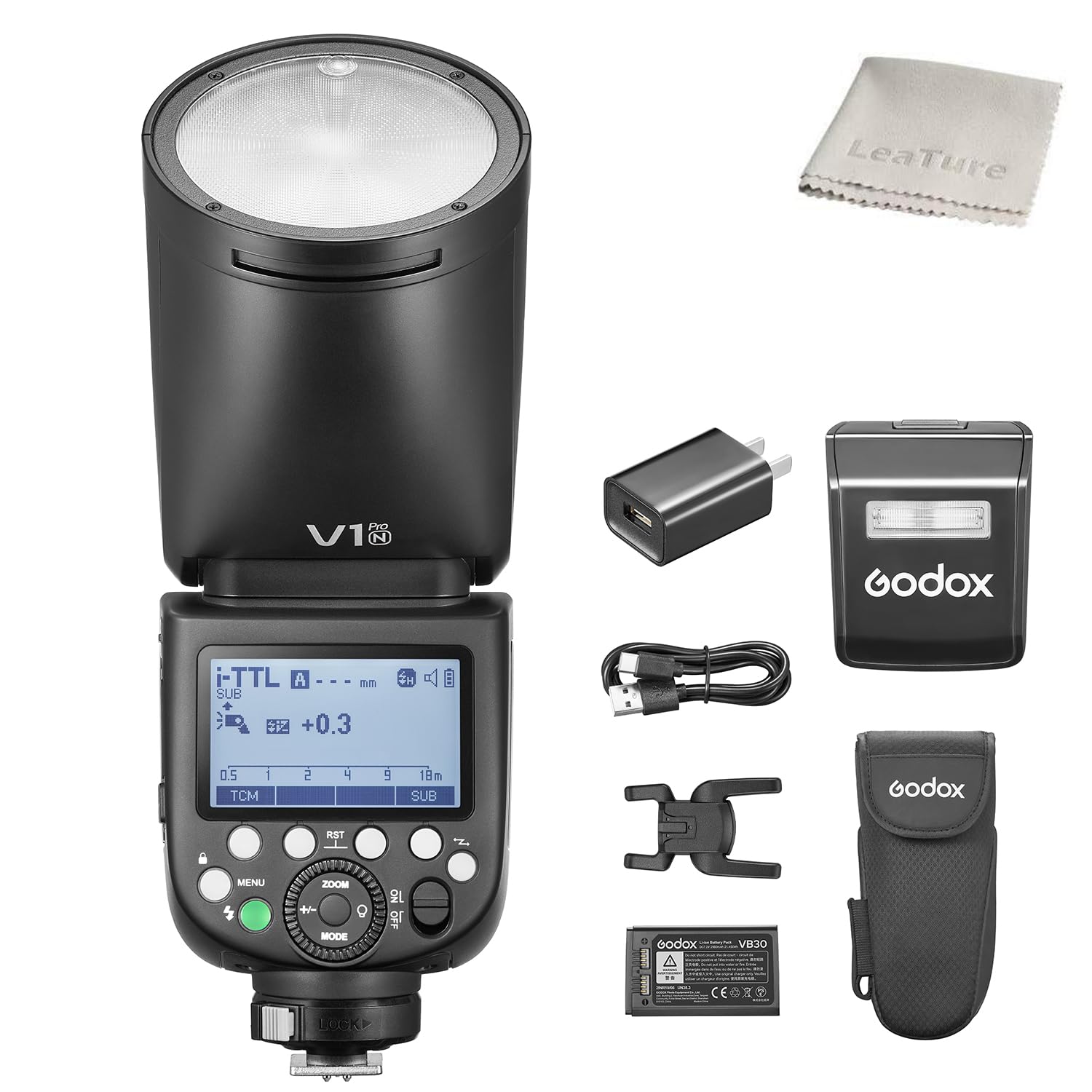 Amazon | Godox V1Pro-N ストロボ フラッシュ スピードライト ニコン