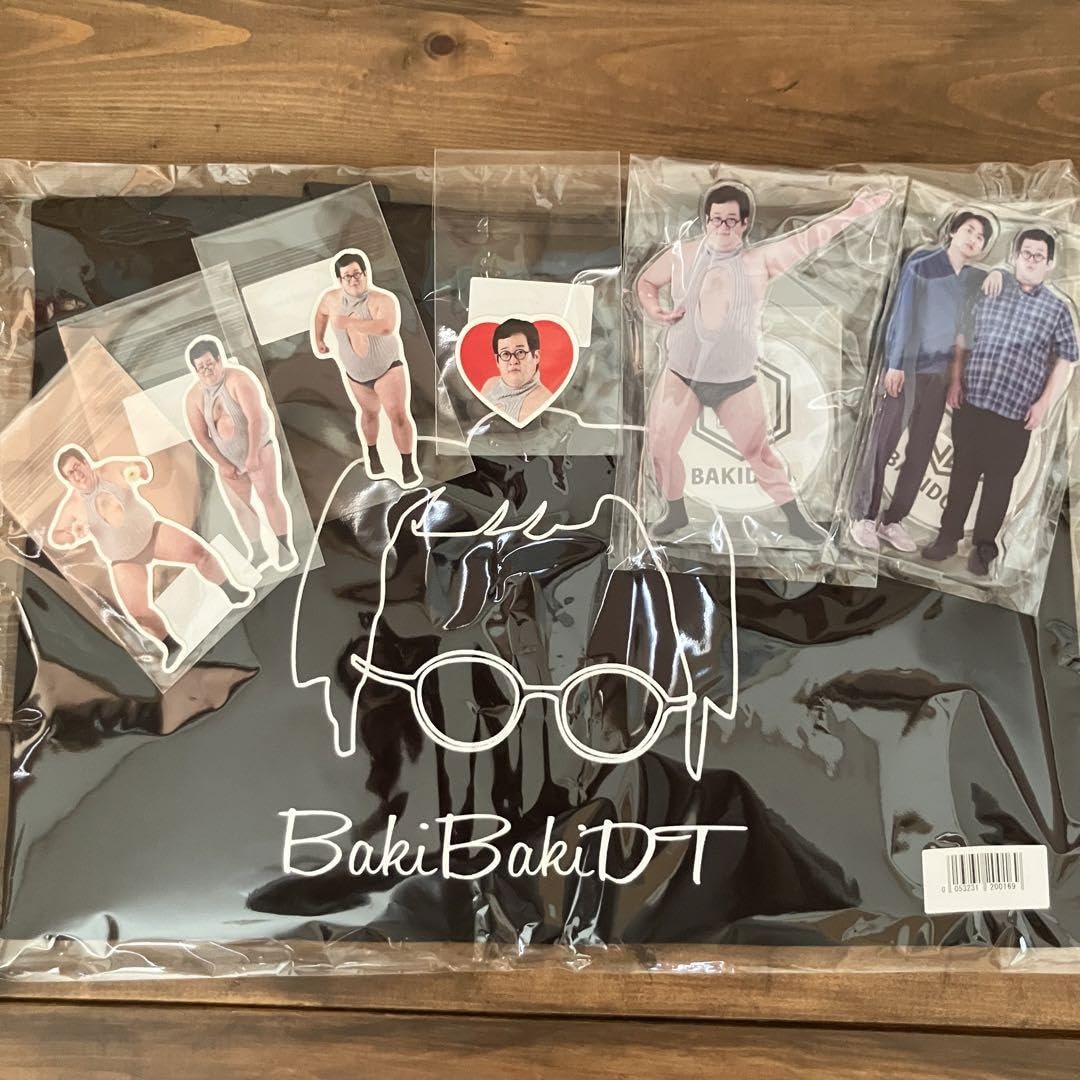 Amazon.co.jp: バキ童ch オンクレ限定グッズセット アクスタステッカー