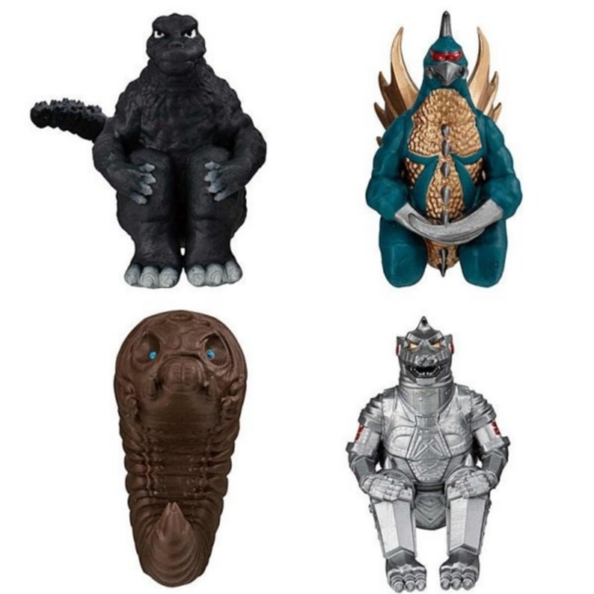 Amazon.co.jp: 東宝怪獣 ゴジラ まちぼうけ × 全4種セット フルコンプ