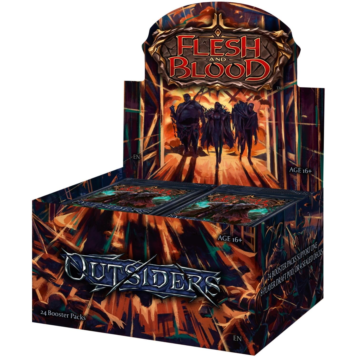 Amazon.com: Legend Story Studios Flesh & Blood TCG: Outsiders