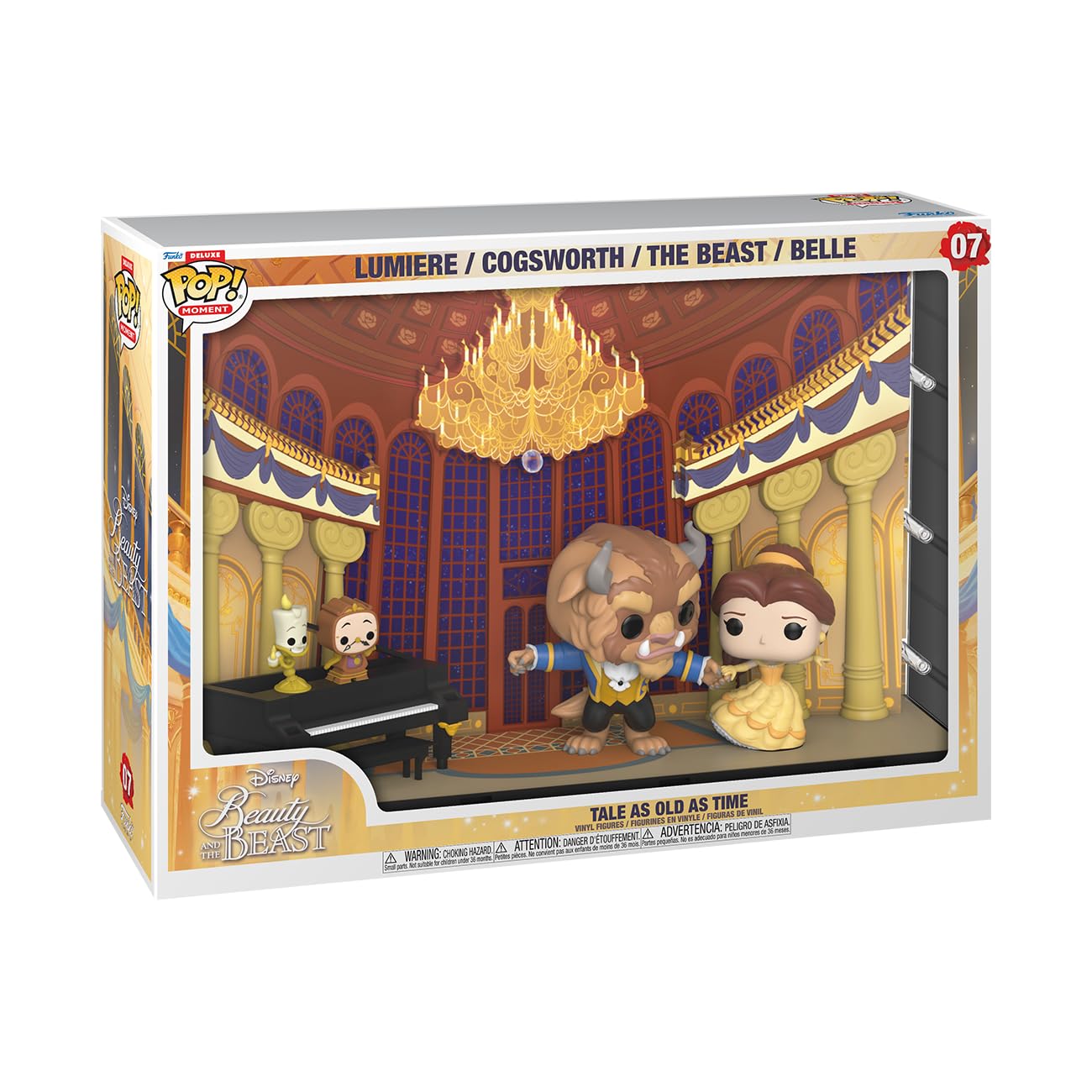 Funko Pop! Moments Deluxe: Beauty and The Beast - Tale As Old As
