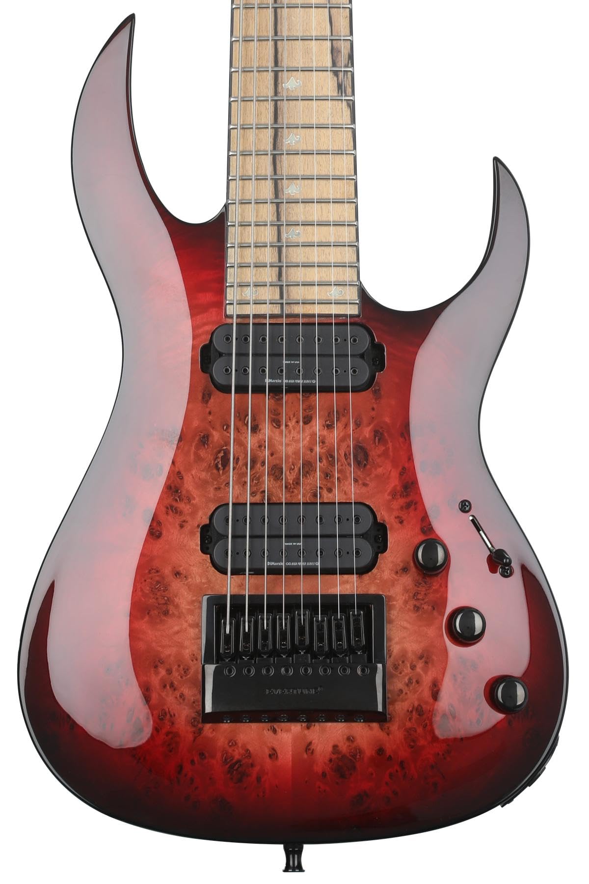 Amazon.com: B.C. Rich Shredzilla Prophecy 8 Archtop 8-string