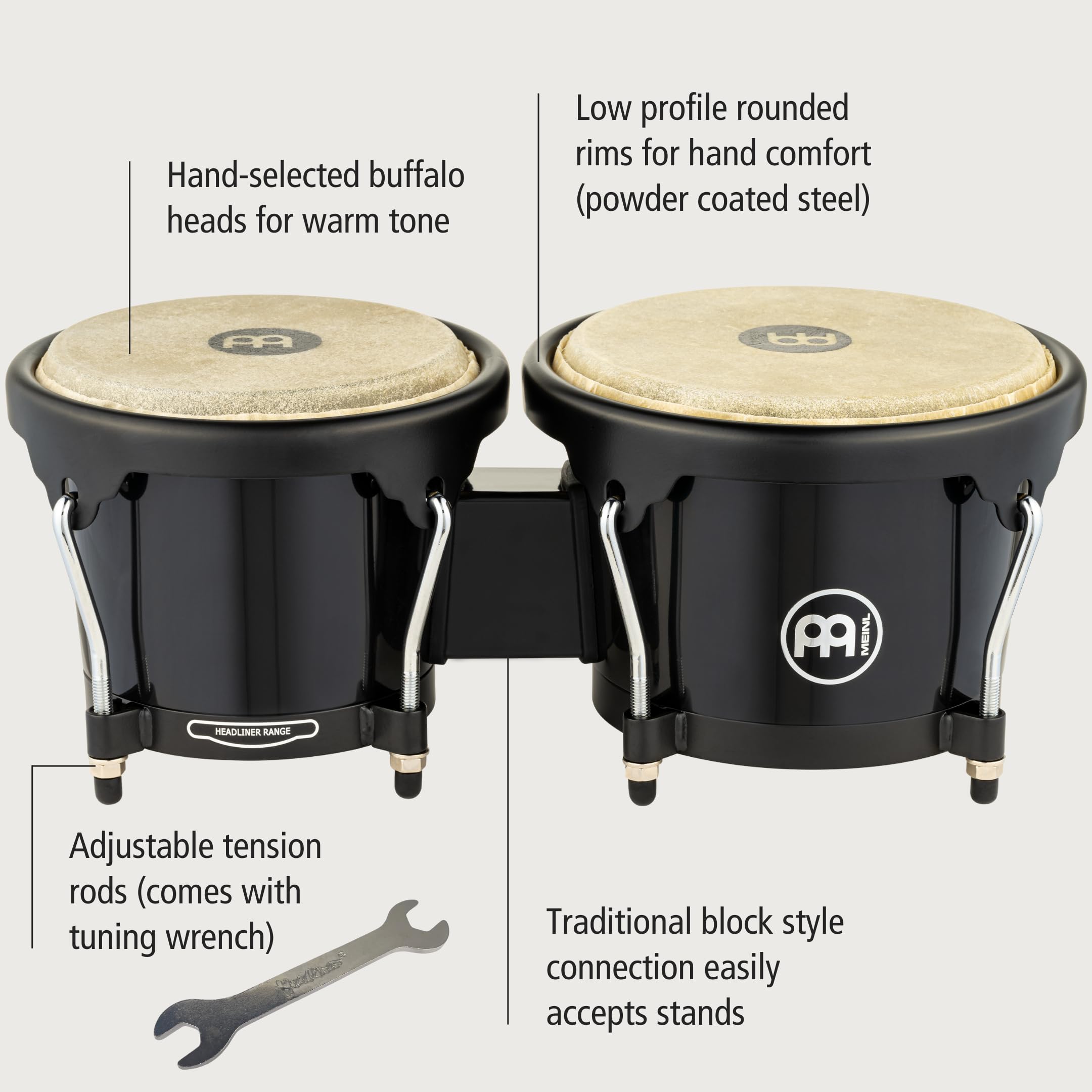 Amazon | MEINL Percussion マイネル パーカッションセット Bongo