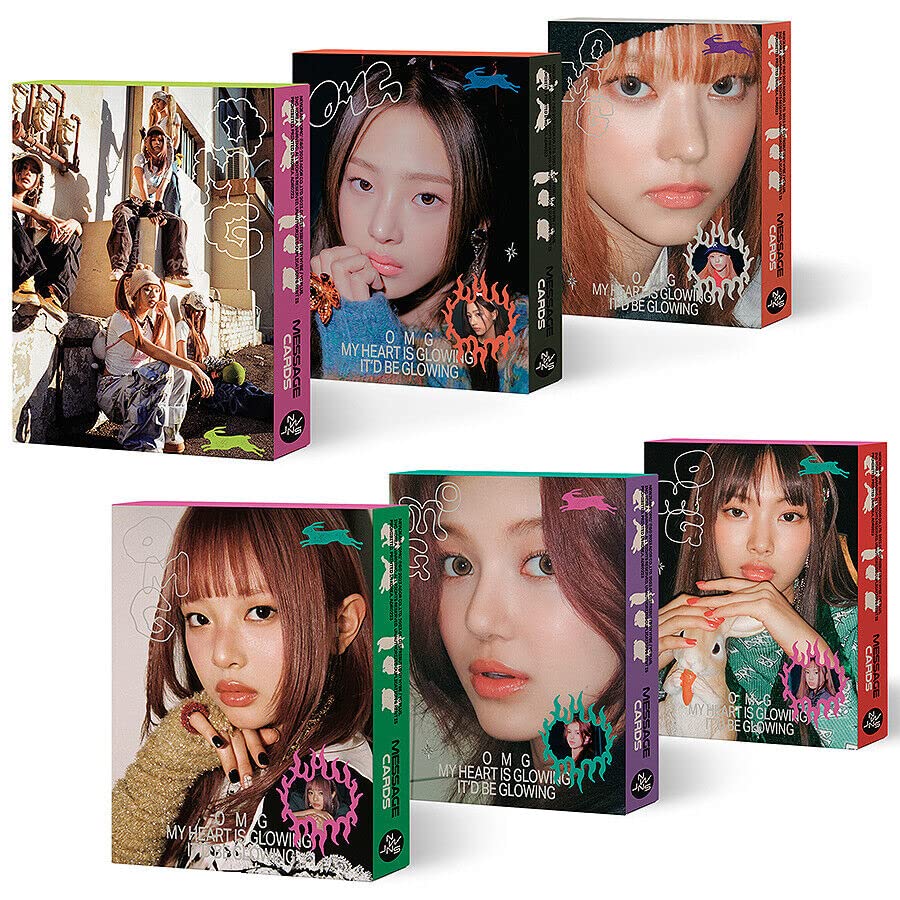 Amazon.com: NEWJEANS OMG 1st Winter Single Album ( MESSAGE CARD
