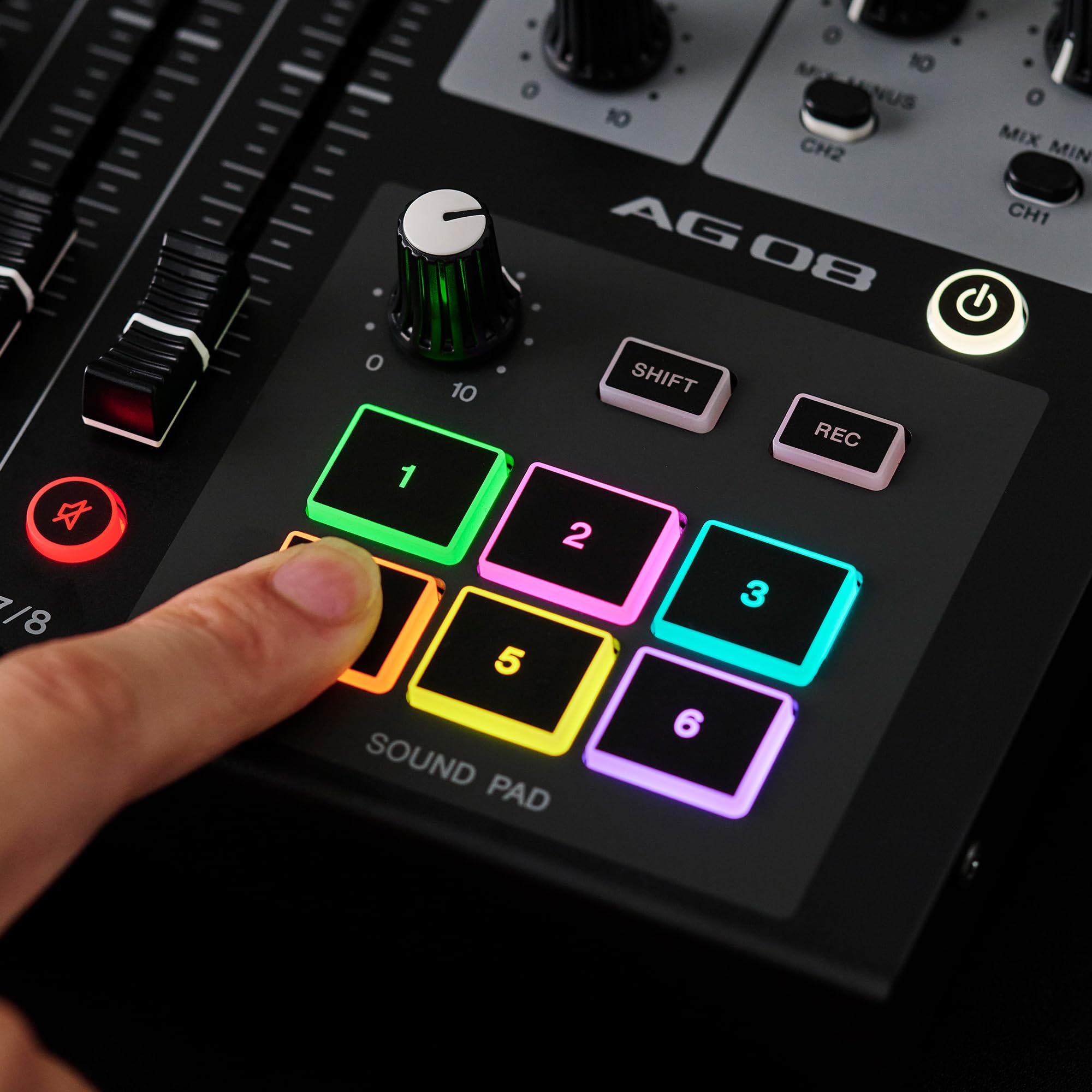 Amazon.com: Yamaha AG08 Black 8-Channel Live Streaming Loopback