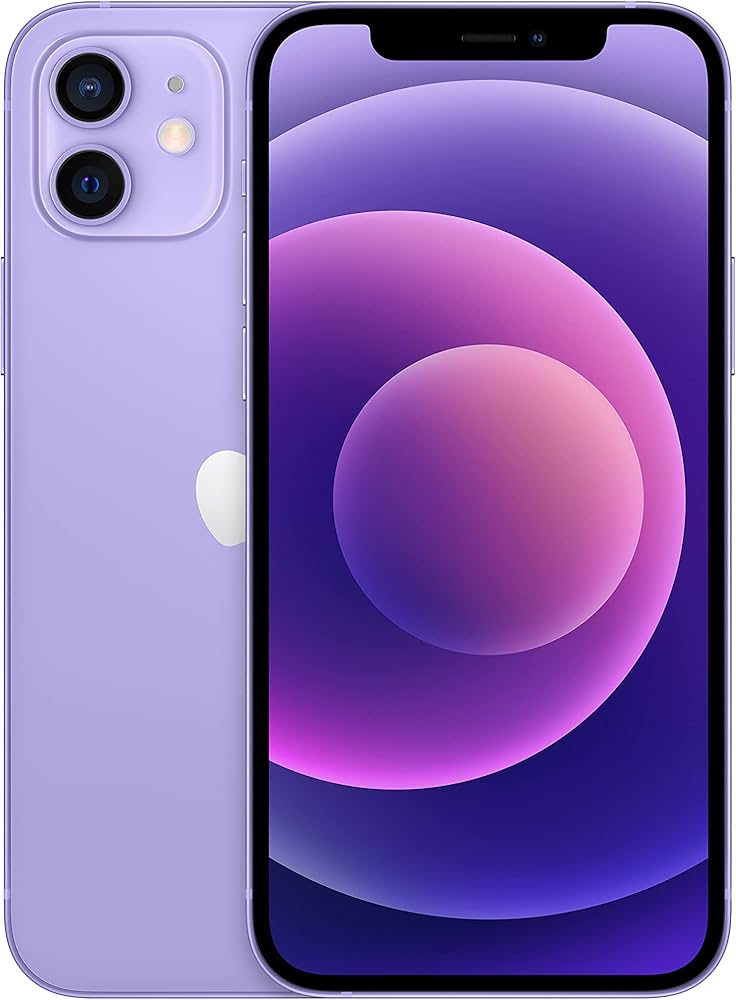Amazon.com: Apple iPhone 12 (128GB, Purple) [Locked] + Carrier