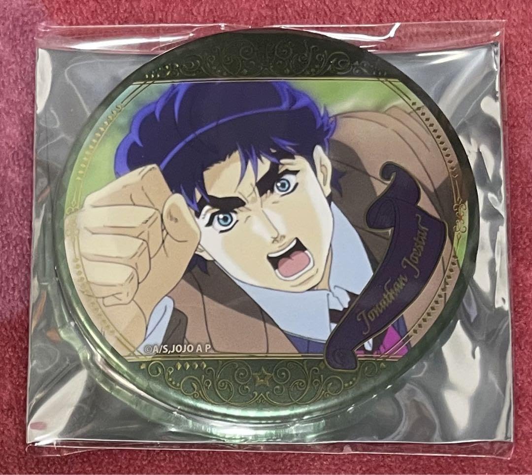 Amazon.co.jp: ジョジョの奇妙な冒険 アニメ10周年記念展 缶バッジ