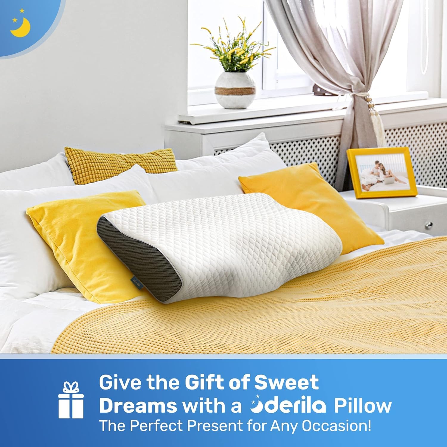 Amazon｜Derila (デリラ) 頚椎クイーンサイズ 睡眠用枕 - 首と肩の痛み