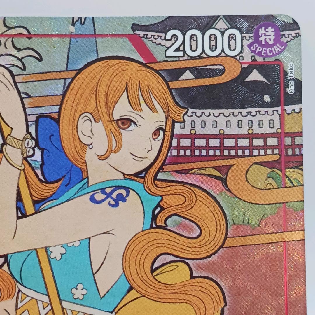 Amazon.co.jp: ワンピースカード 一周年記念 ナミ プロモ 浮世絵 nami