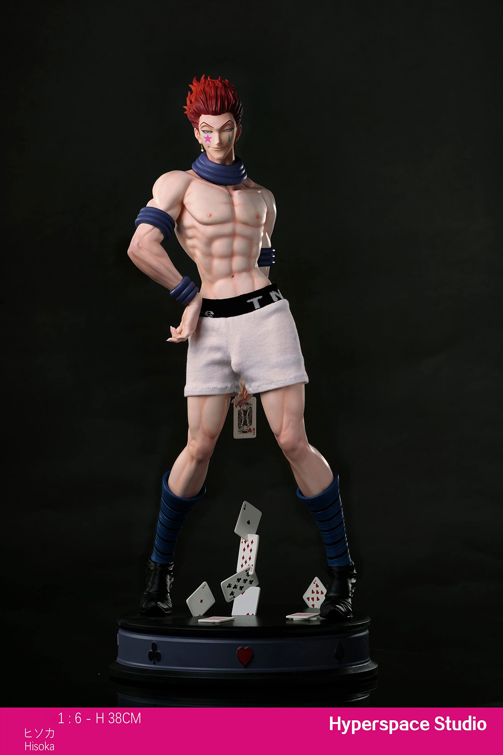 Amazon.co.jp: ヒソカ フィギュア 1/6スケール 塗装済み完成品