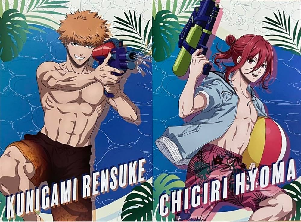 Amazon.co.jp: ブルーロック 千切 豹馬 國神 錬介 ユネッサン ポスト