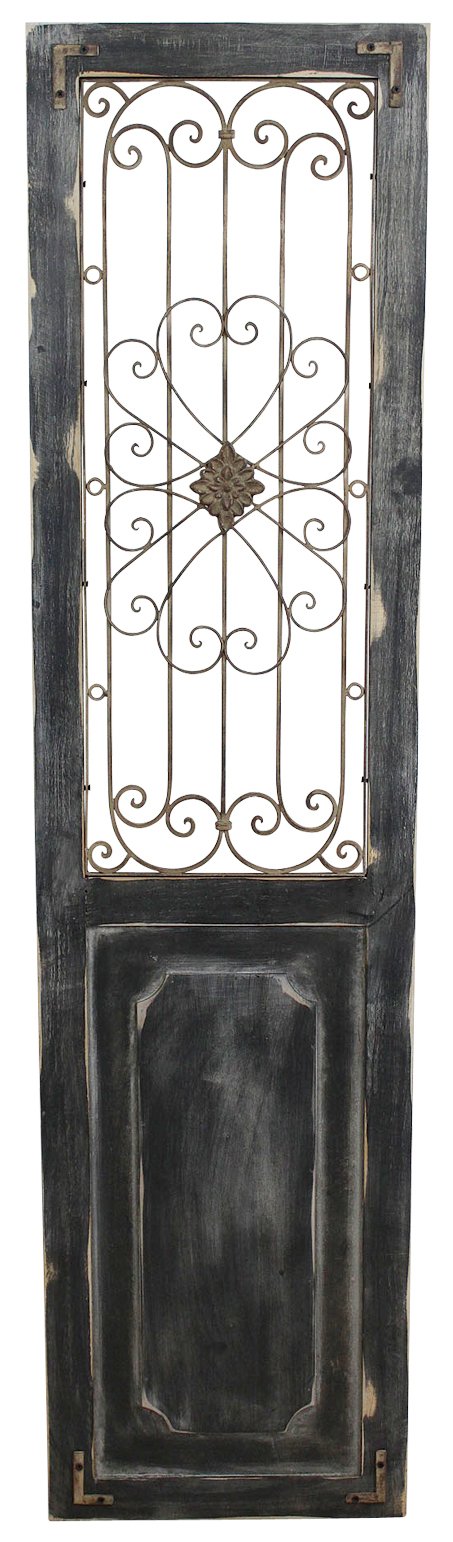 Amazon | 村田屋 【アンティーク調インテリアドア】 アイアンデコ