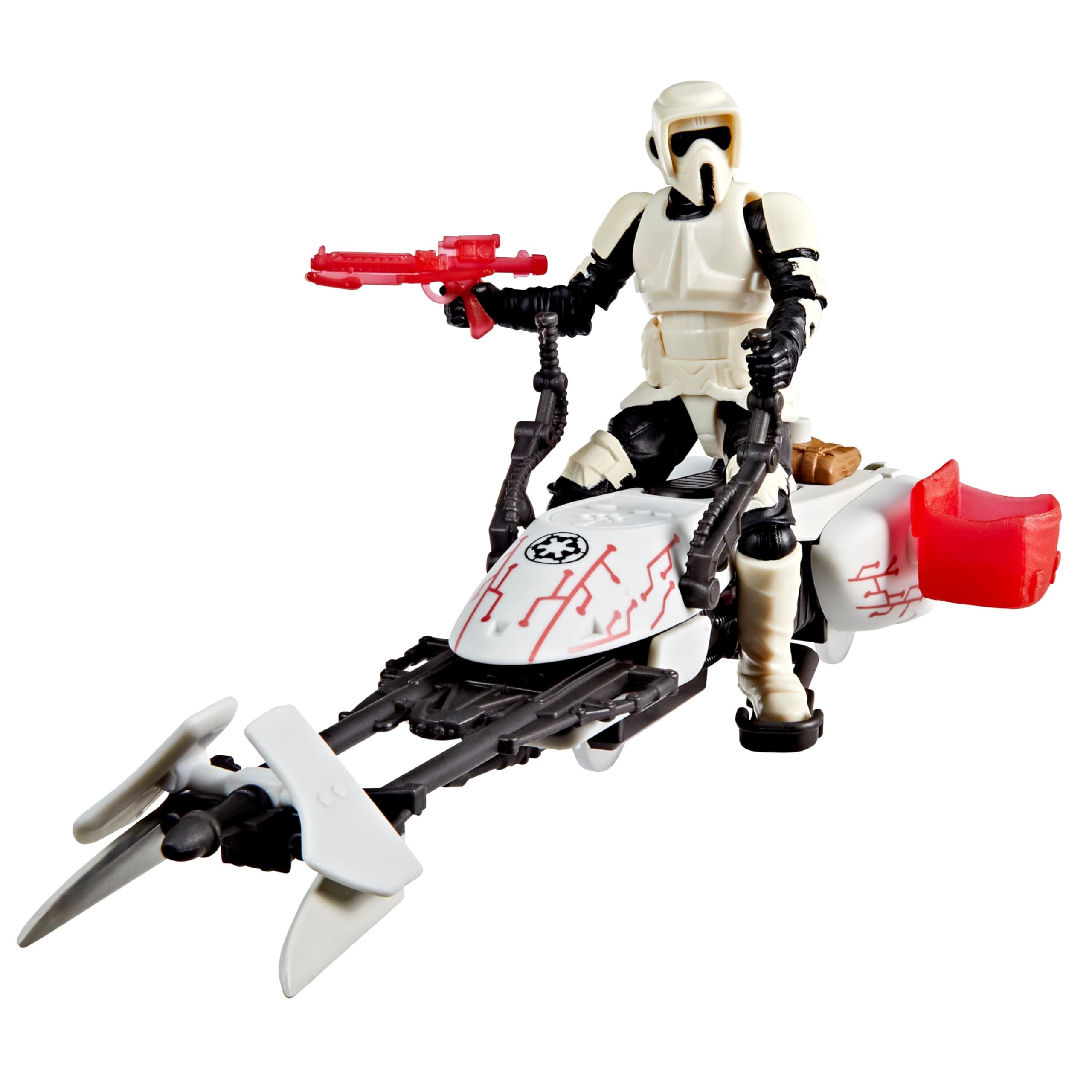 Amazon.com: STAR WARS Epic World of Action Scout Trooper & Speeder