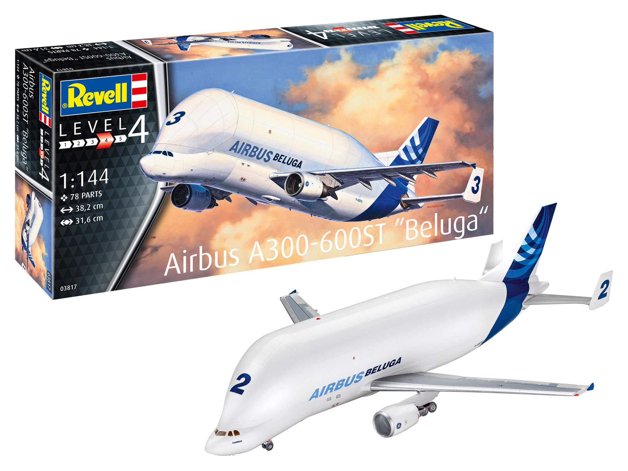 Amazon | ドイツレベル(Revell) 1/144 エアバス A300-600ST ベルーガ