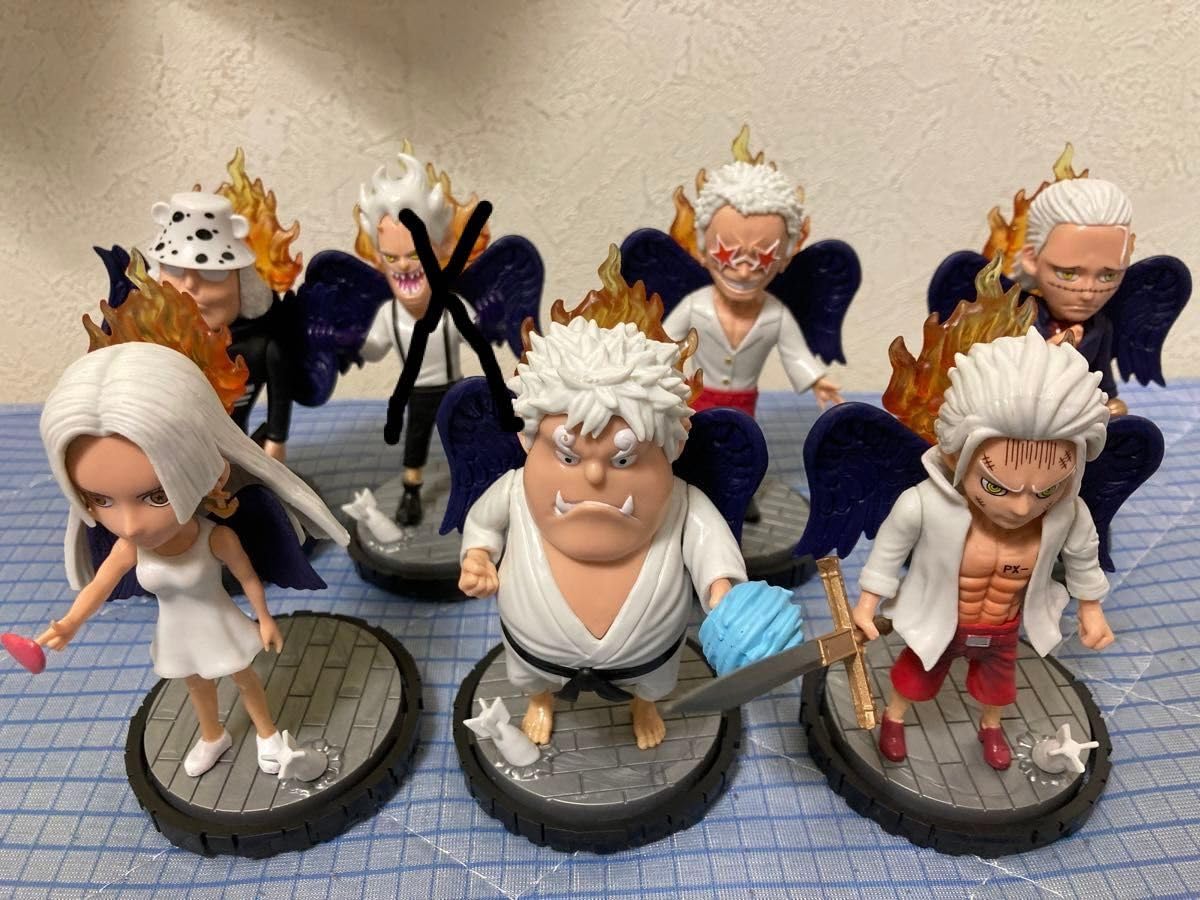 Amazon.co.jp: ワンピ ース セラフィム フィギュア 6体セット : ホビー