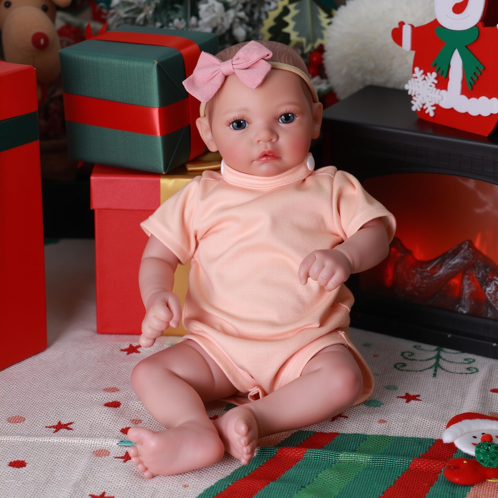 Amazon | BABESIDE 18インチ リボーンドールガール – 本物そっくりの