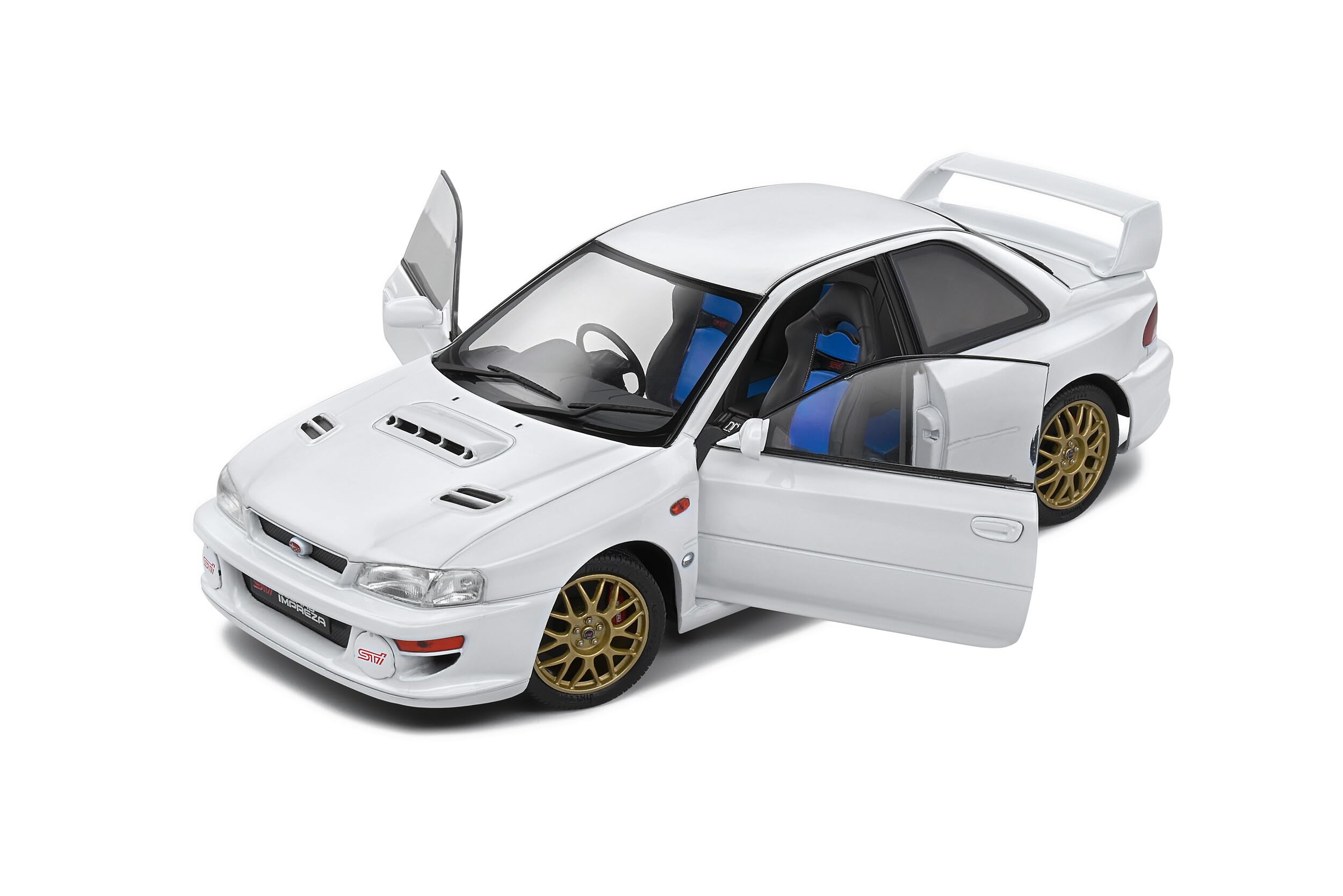 Amazon | ソリド 1/18 スバル インプレッサ WRX 22B STi 1998 ホワイト