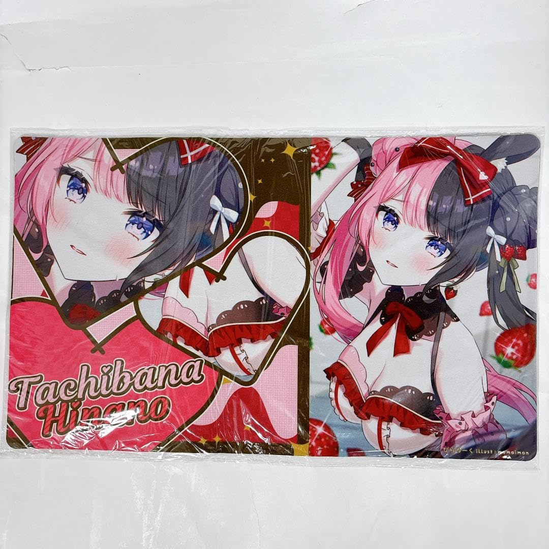 Amazon.co.jp: ぶいすぽっ！ 橘ひなの イチゴ スリーブ プレイマット