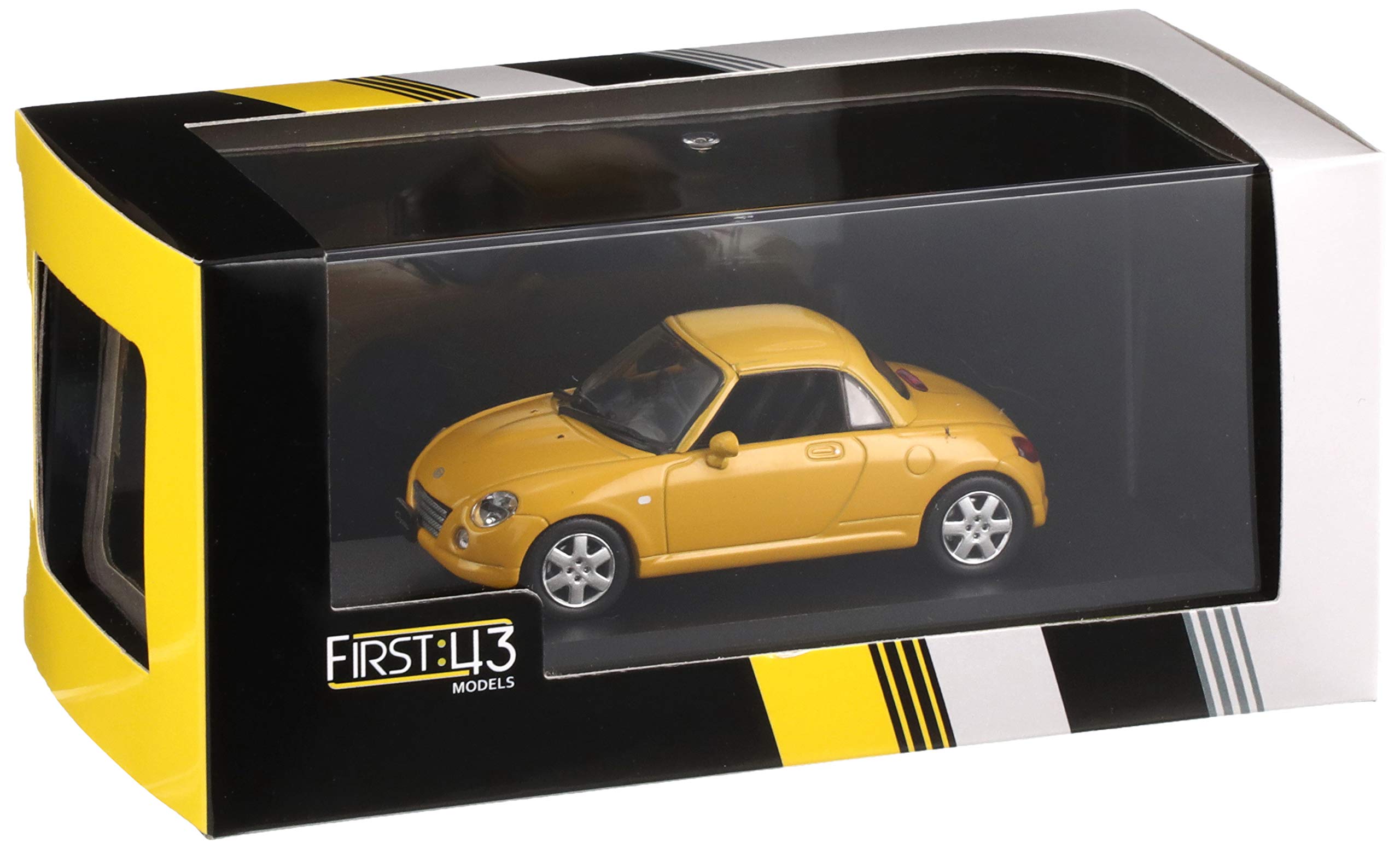 Amazon | FIRST:43 1/43 ダイハツ コペン 2003 イエロー 完成品