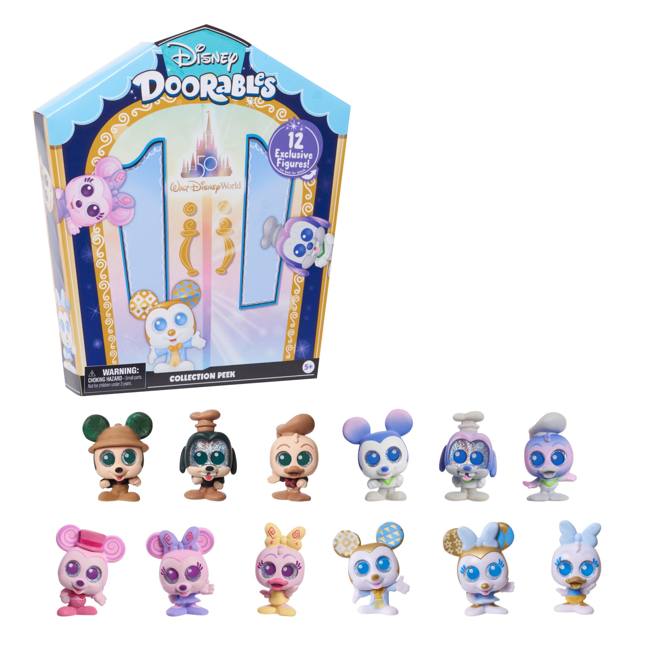 Amazon.com: Disney Doorables Walt Disney World 50th Anniversary