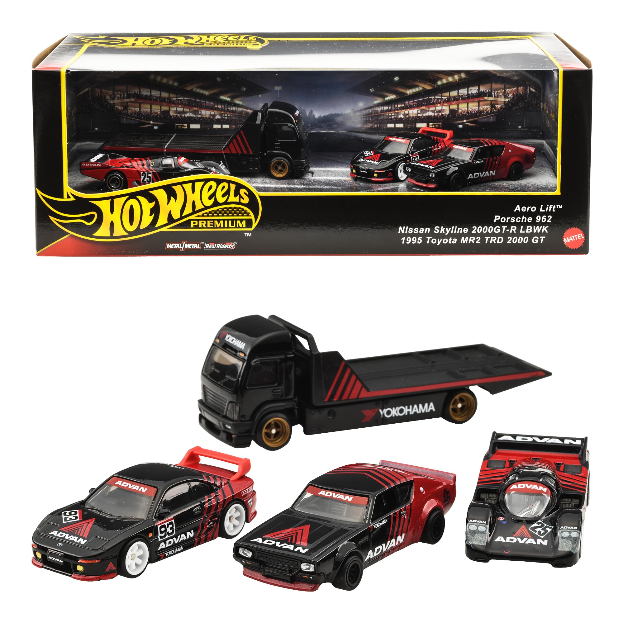 Amazon | ホットウィール(Hot Wheels) プレミアムコレクターセット