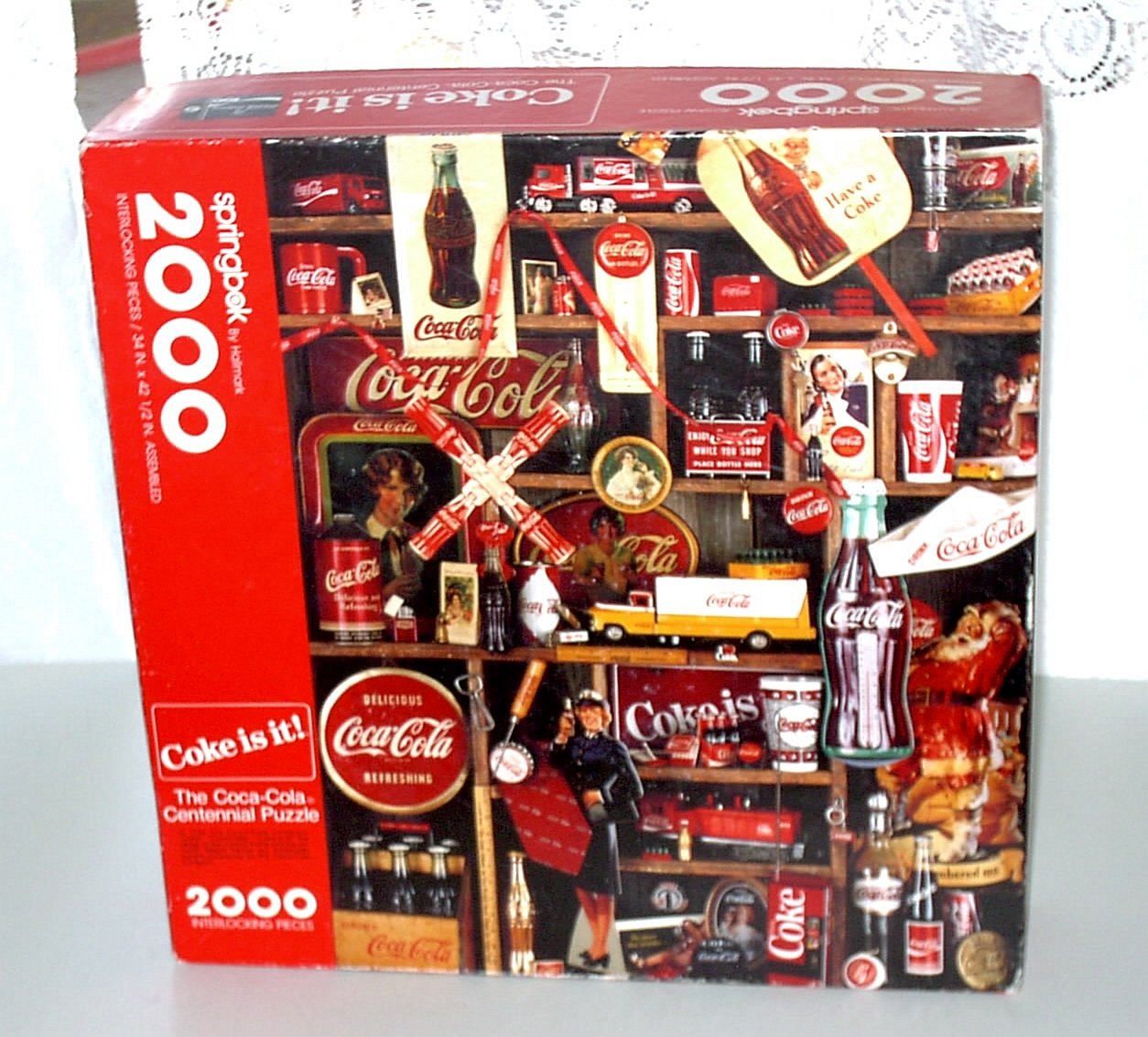 Amazon.com: Coke Is It Centennial Puzzle - 2000 Pieces : Toys & Games