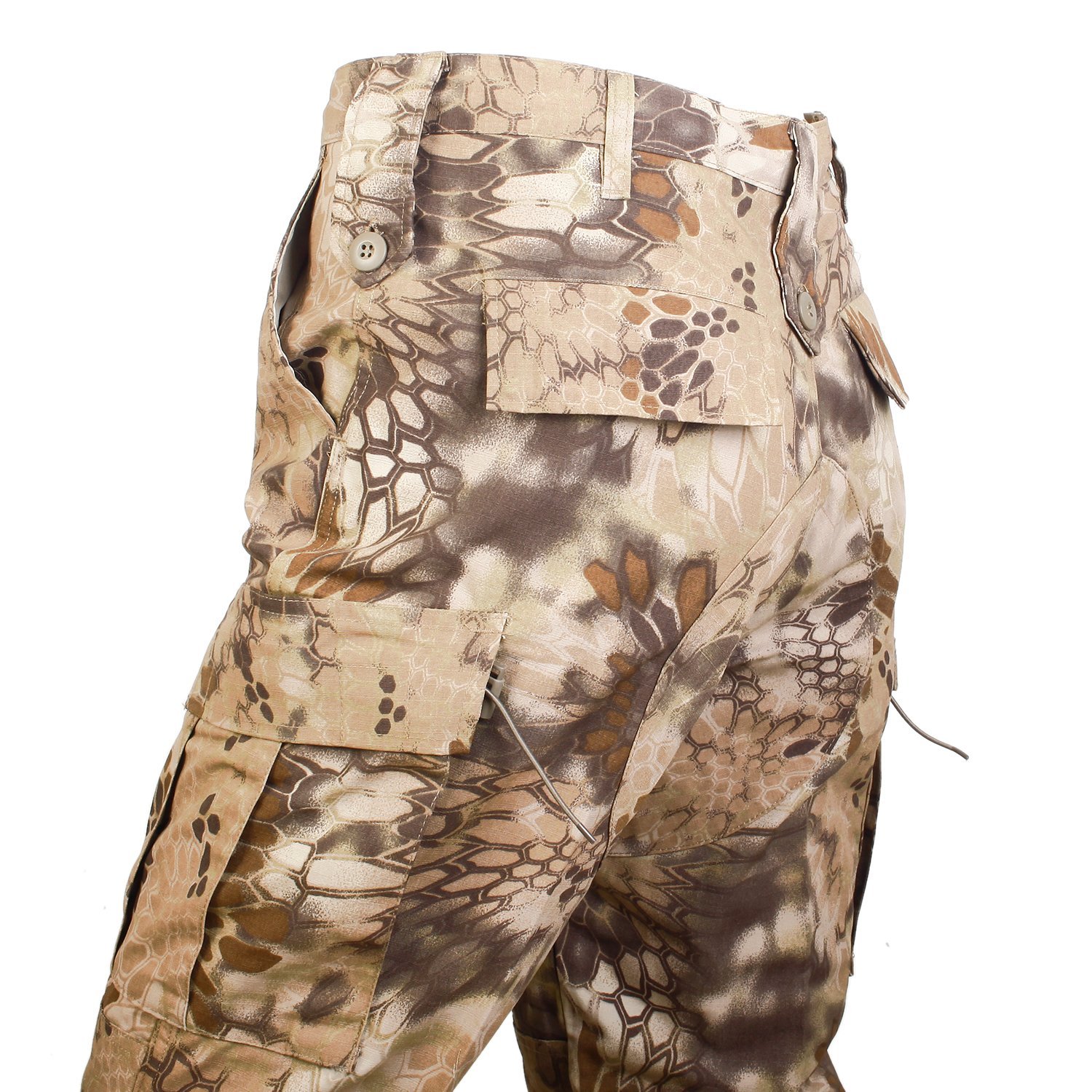 Amazon | 迷彩服 上下セット BDU クリプテック迷彩 サバゲー グッズ