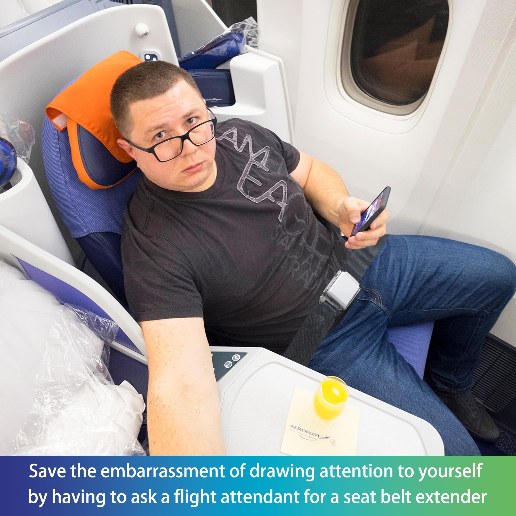 Amazon.co.jp: 飛行機シートベルトエクステンダー、7-78.7 cm 航空会社