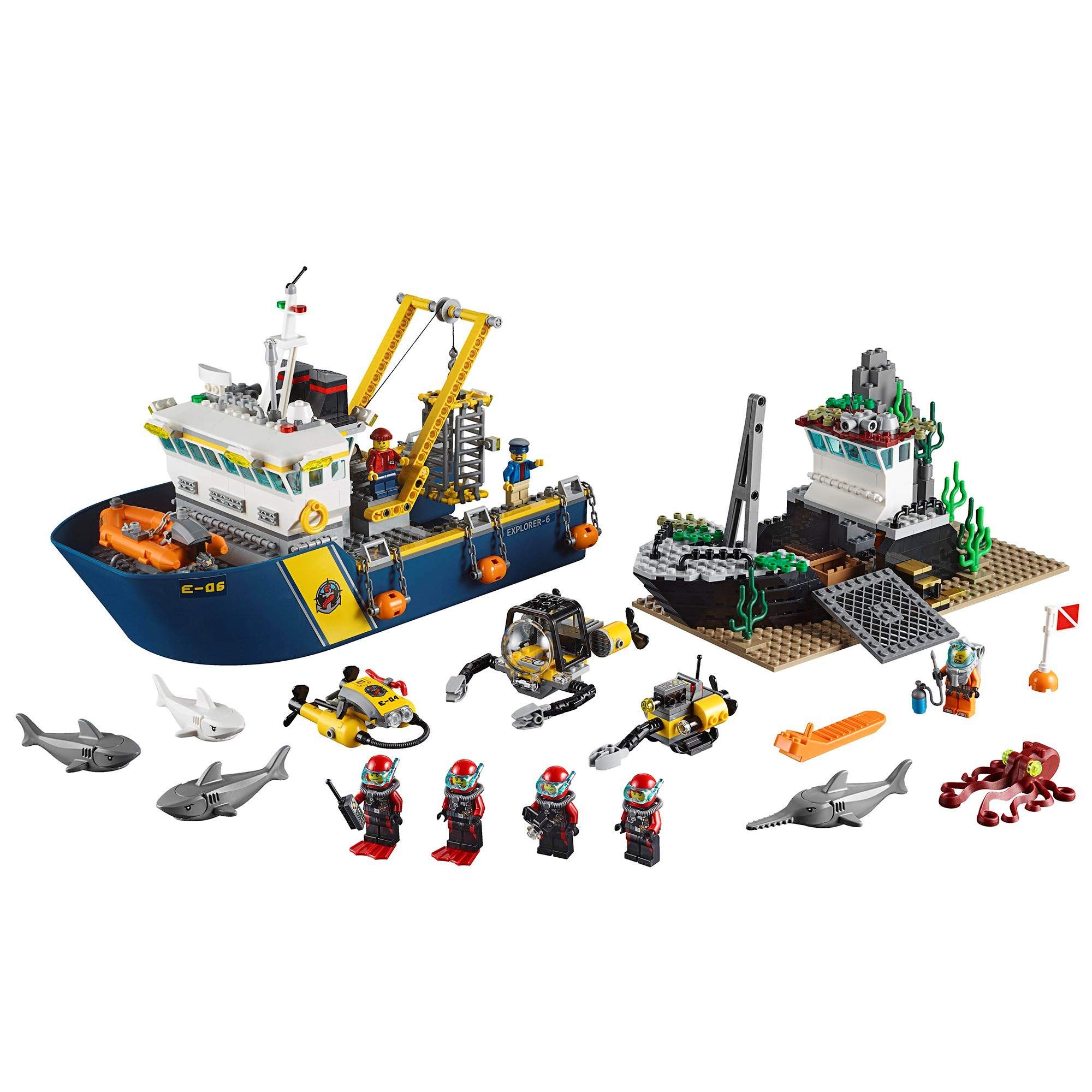 Amazon.co.jp: LEGO City Deep Sea Explorers 60095 Exploration