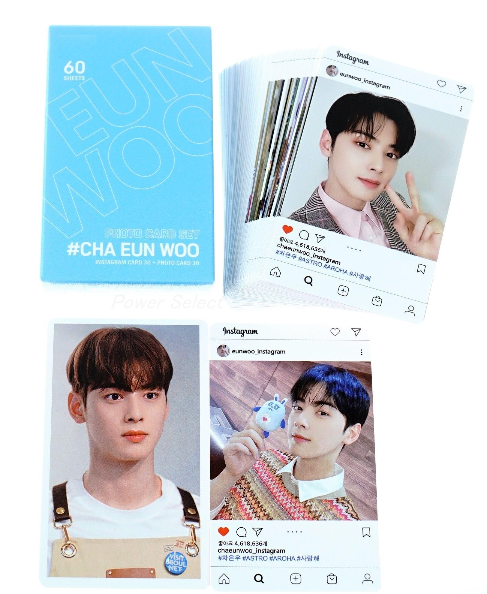 Amazon.co.jp: チャウヌ グッズ スペシャルフォトカードセット 60枚