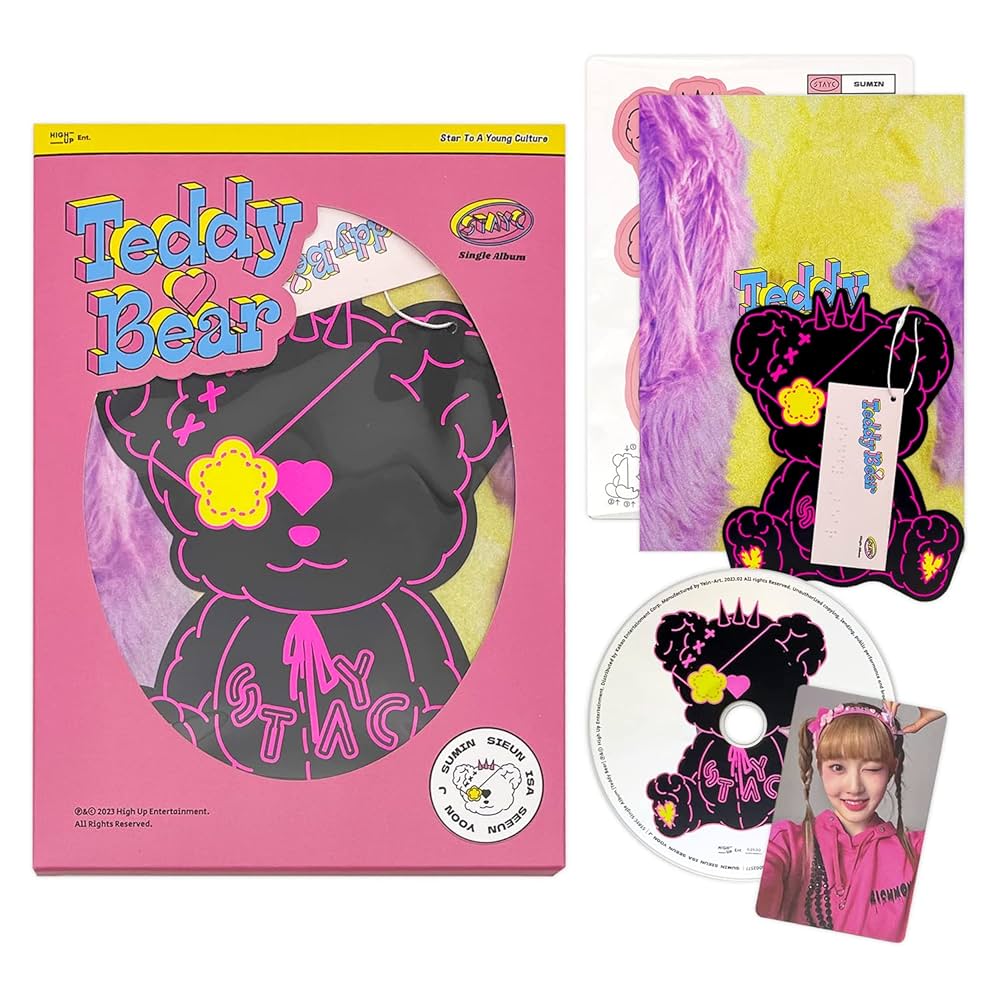 STAYC - STAYC - 4th Single [Teddy Bear] (FUN Ver.) Bear+STAYC