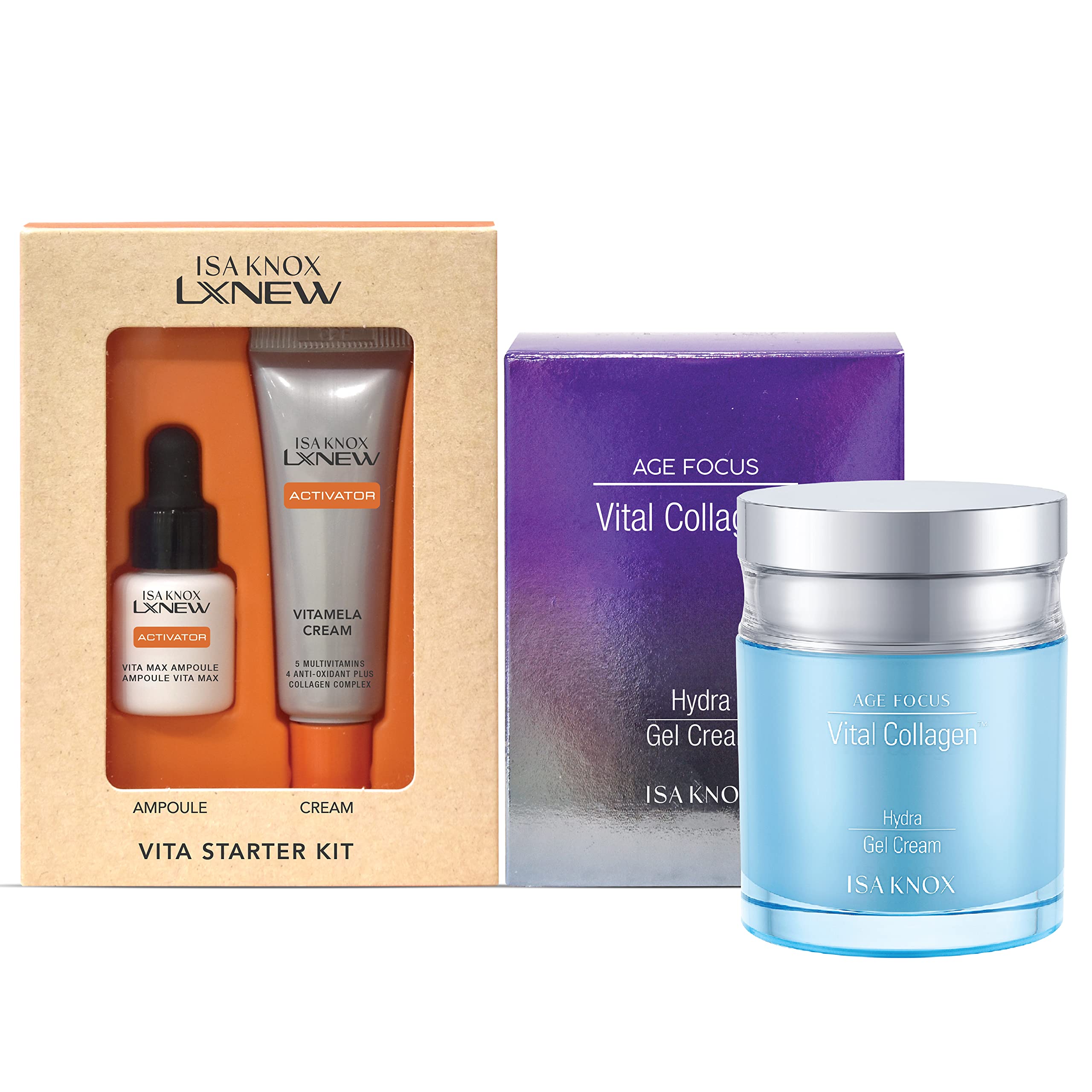 Amazon.com : ISA KNOX AGE FOCUS VITAL COLLAGEN Hydra Gel Cream