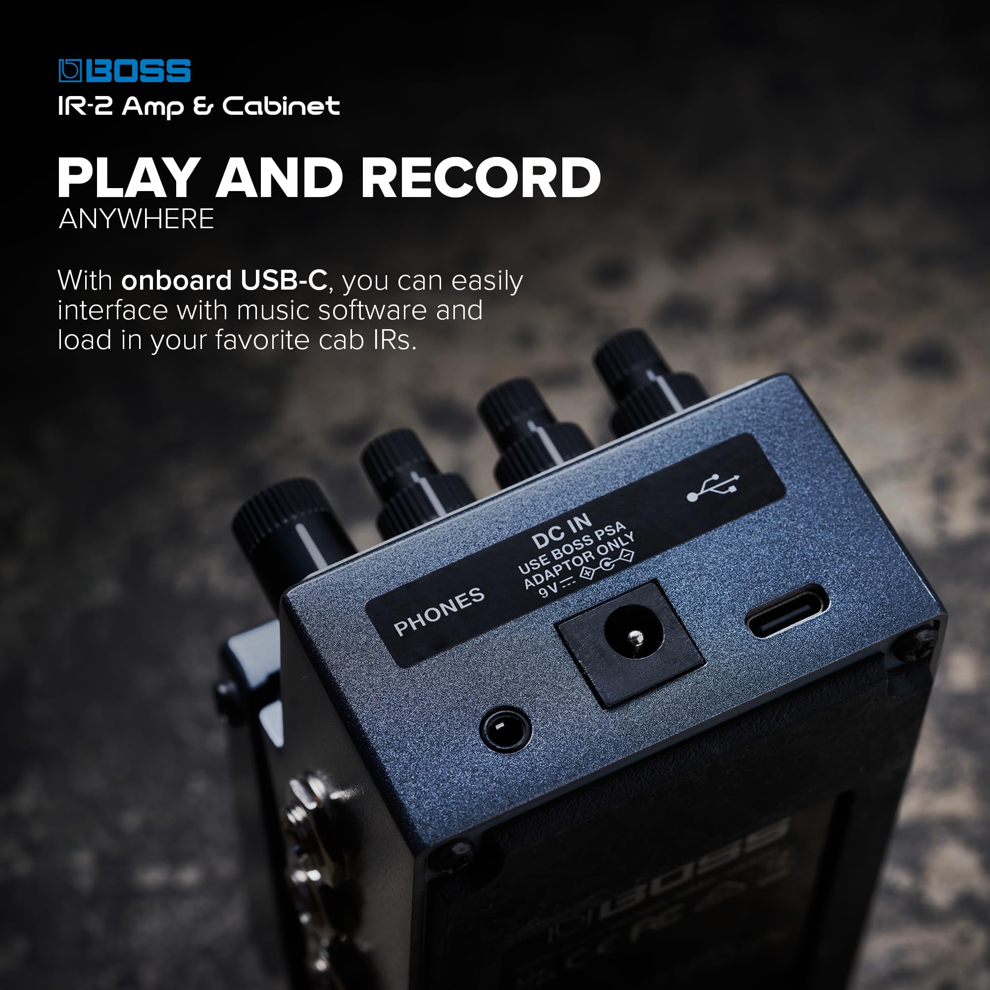 Amazon.com: BOSS IR-2 Amp & Cabinet | Premium Amp Emulator