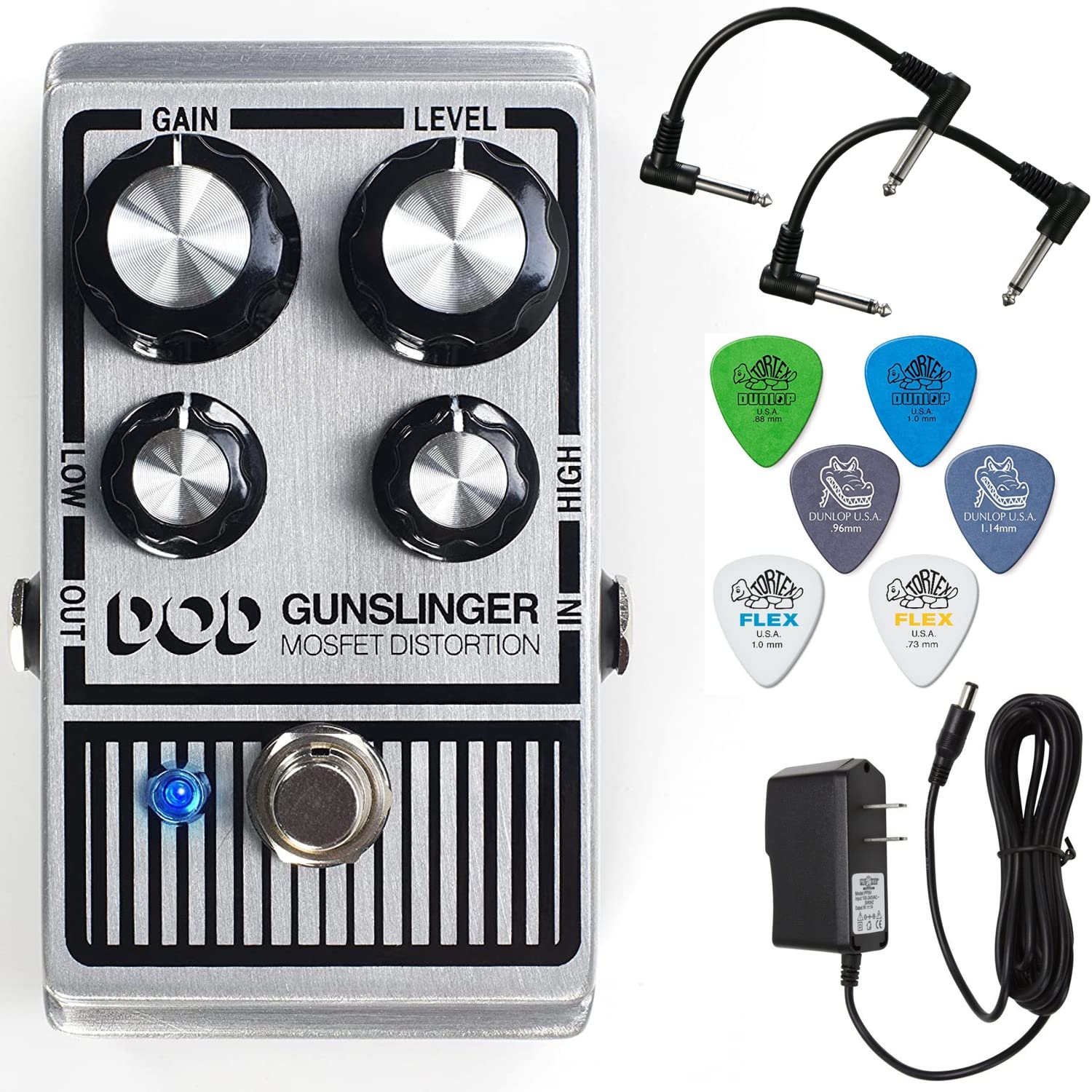 Amazon.com: Digitech DOD Gunslinger MosFET Distortion Guitar