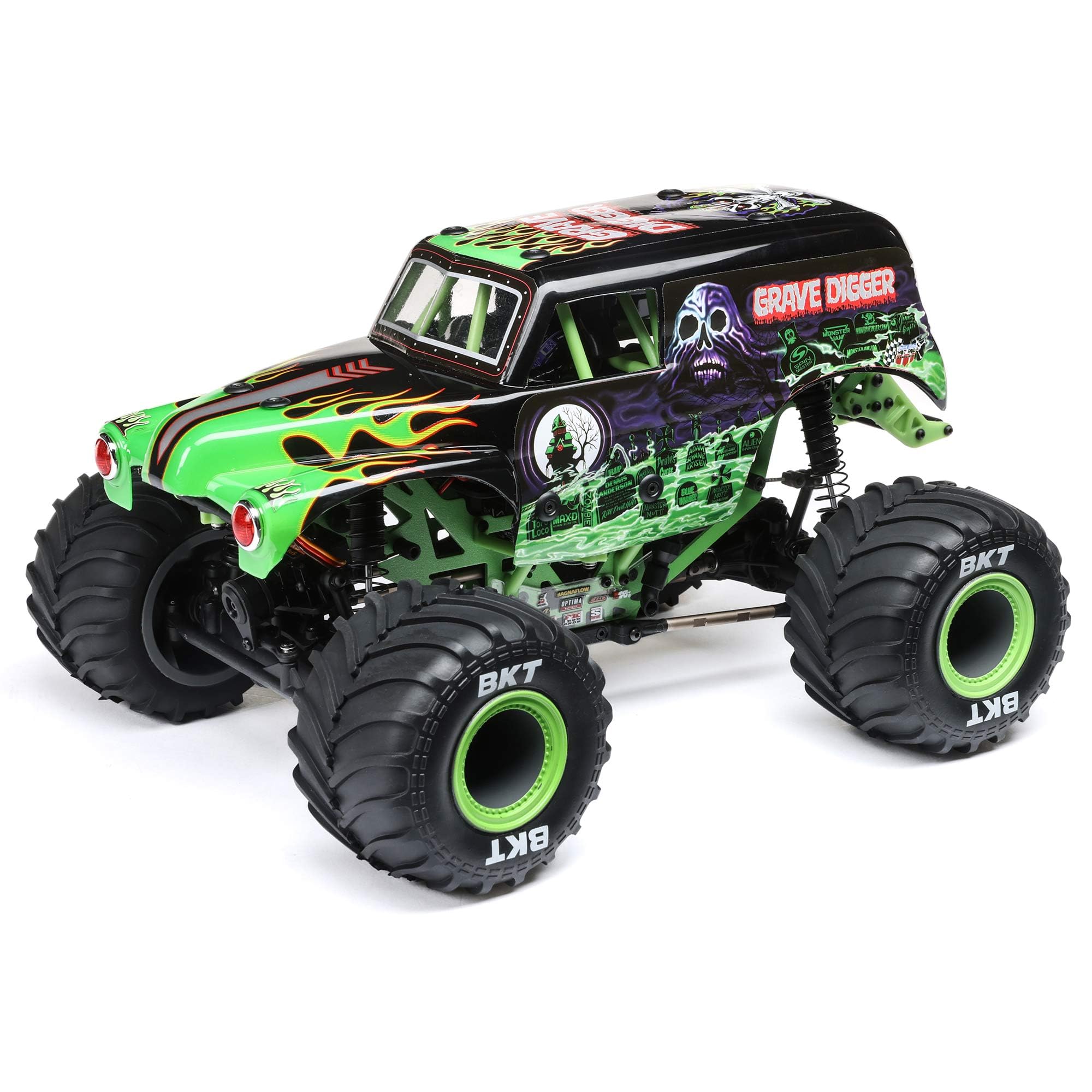 Amazon.co.jp: Losi 1/18 ミニ LMT 墓掘り 2S 4X4 RTR つや消し