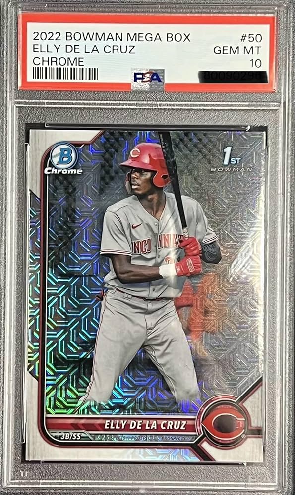 Amazon.com: 2022 1st Bowman Chrome Elly De La Cruz Mega Mojo