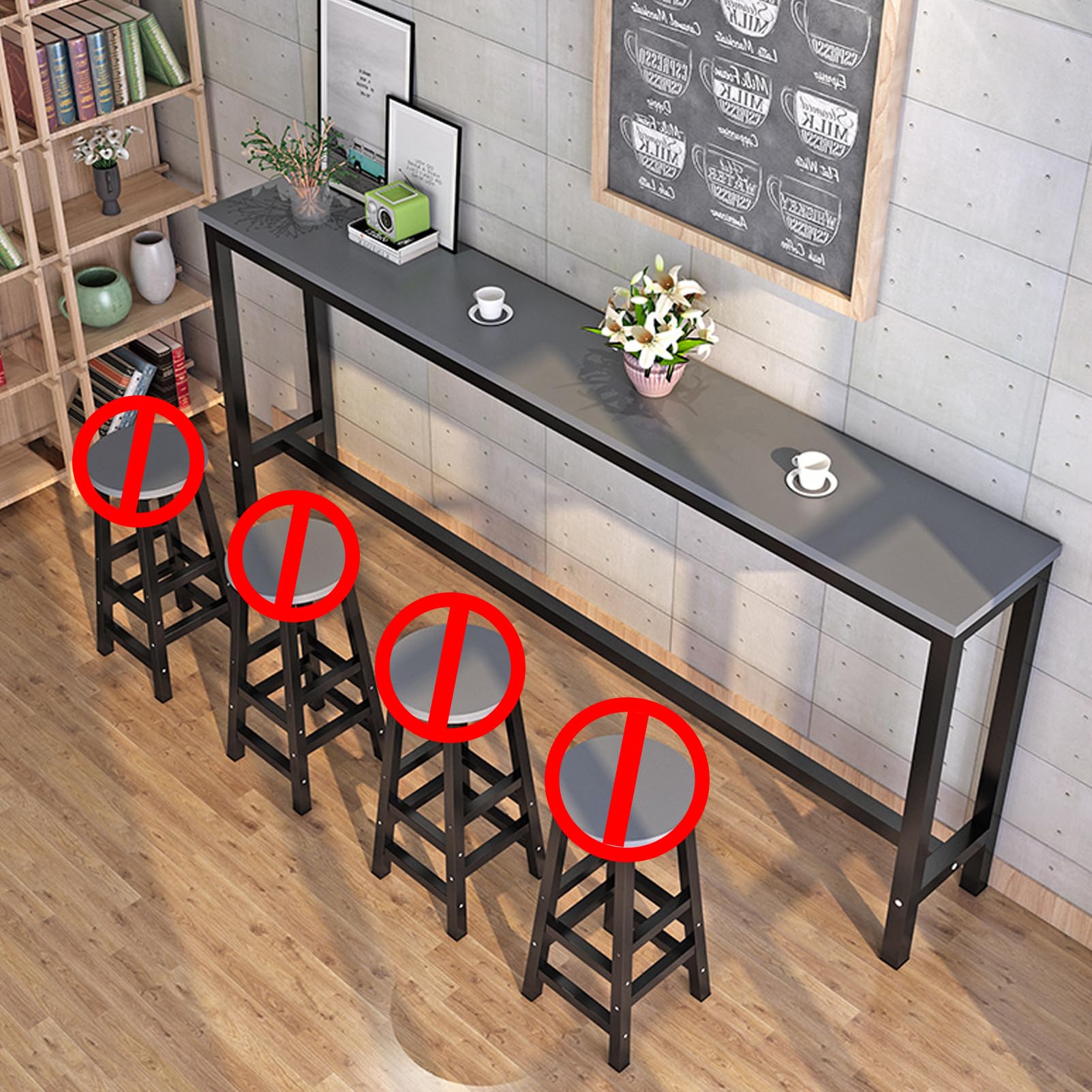 Amazon｜TRAGLO バーカウンター ダイニングテーブル 食卓 オフィス