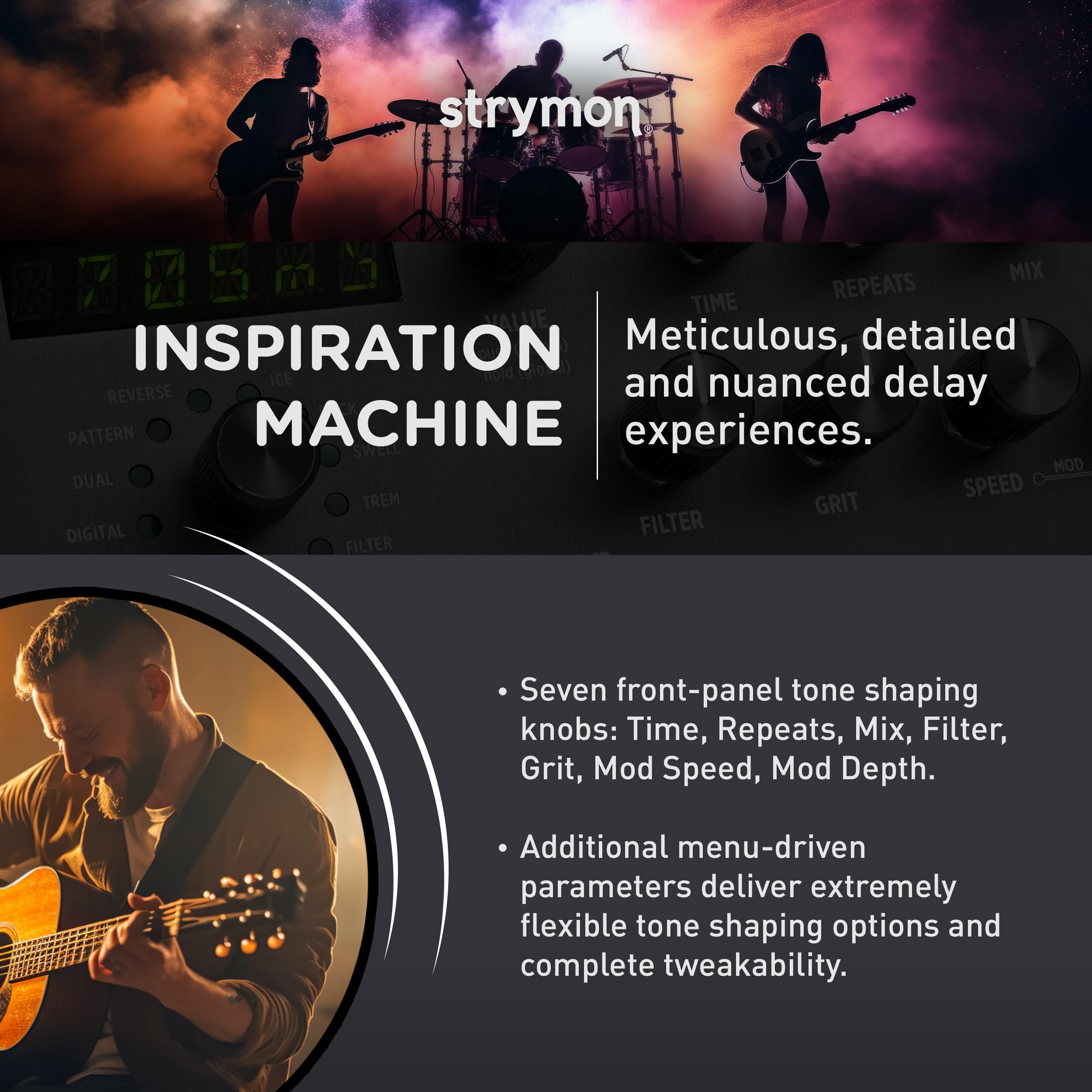 Amazon | [国内正規品]Strymon:TIMELINE | ディレイ・リバーブ | 楽器