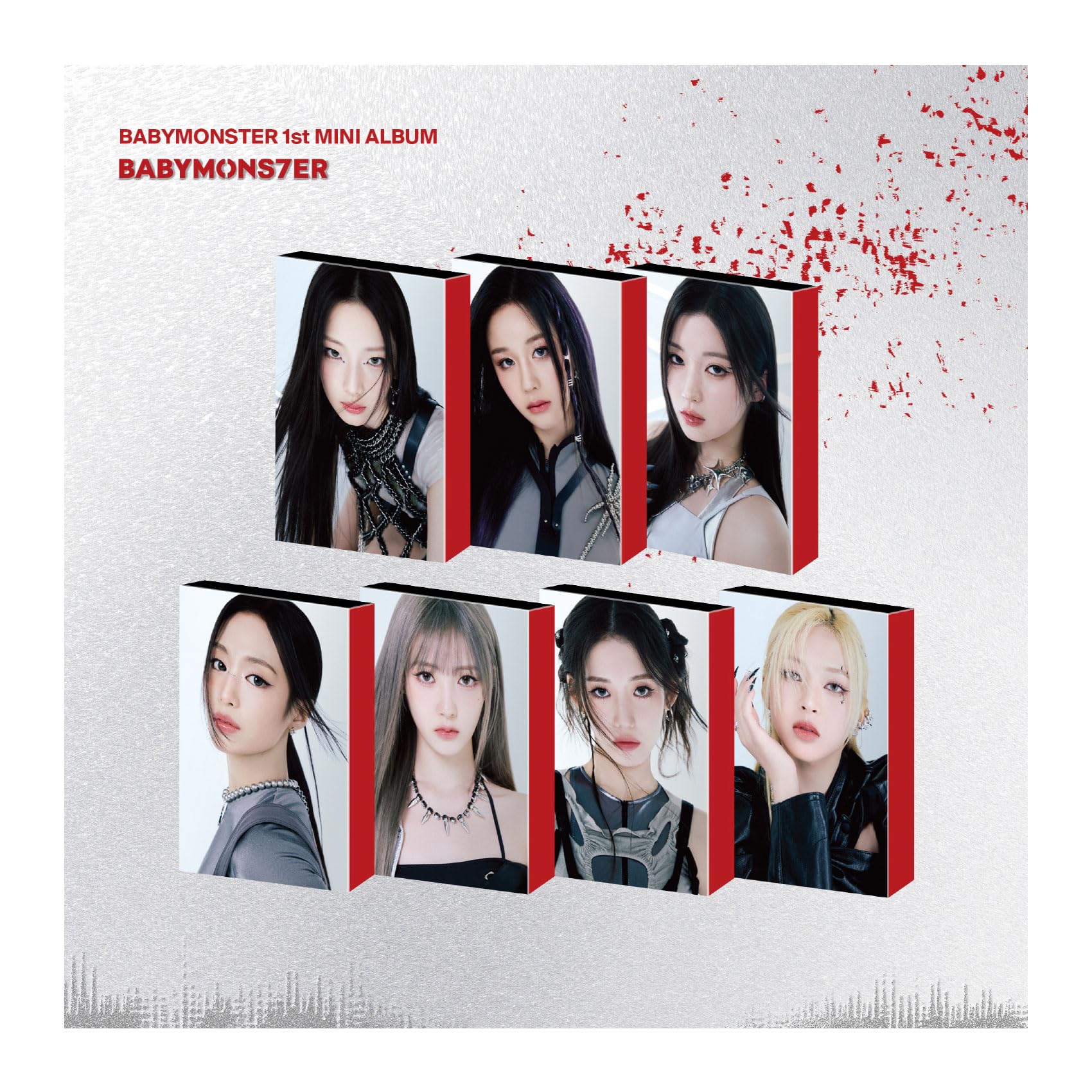 DREAMUS BABYMONSTER BABYMONS7ER 1º conteúdo do mini álbum + álbum