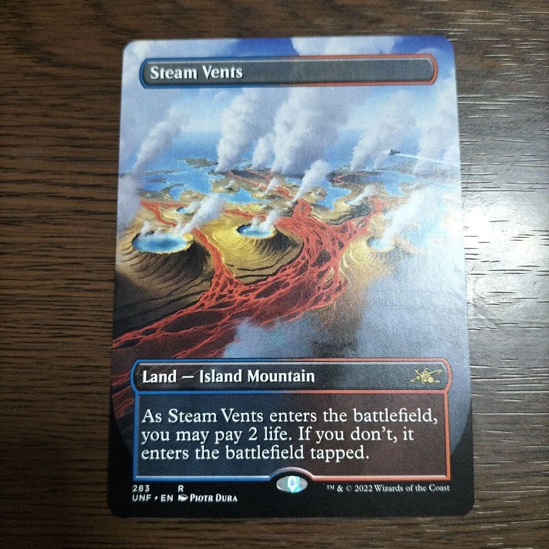 蒸気孔/Steam Vents UNFボーダーレス 英語ギャラクシーfoil 蒸気孔