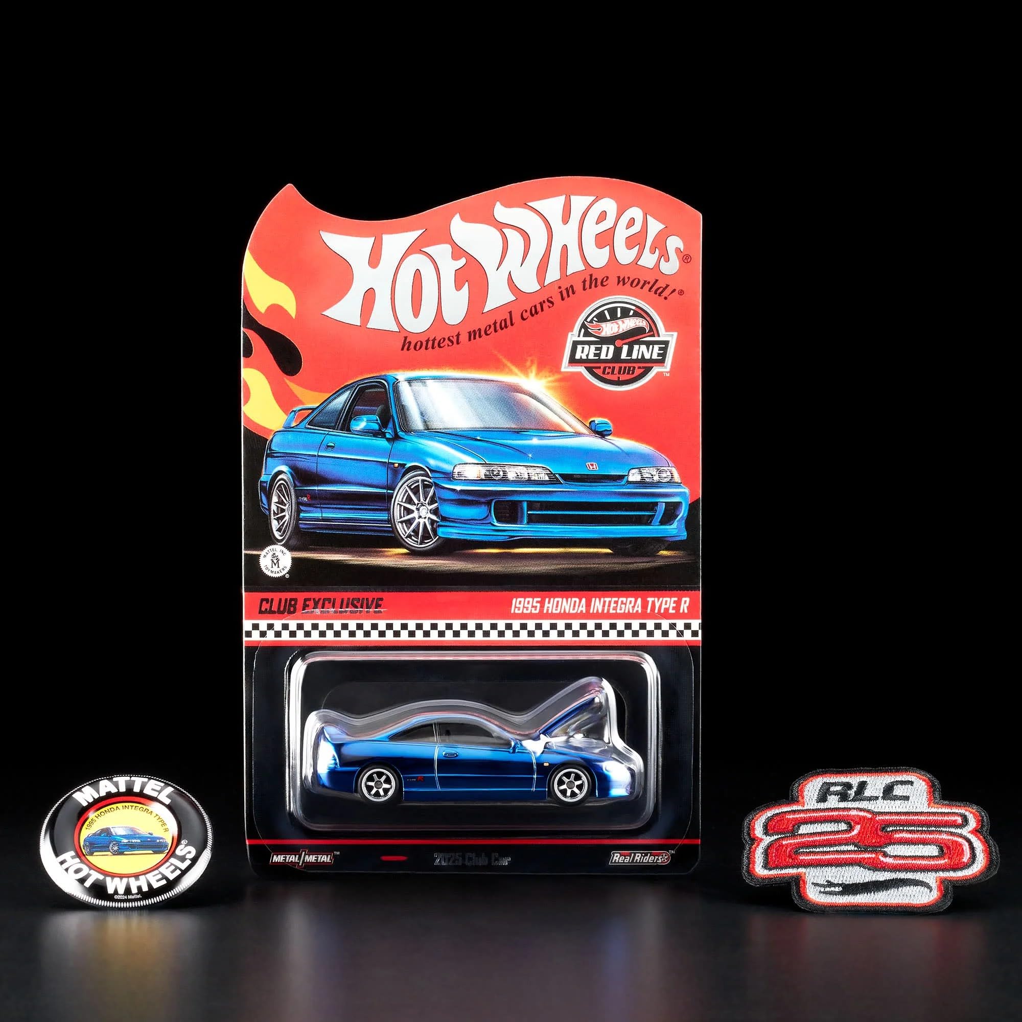 Amazon.com: Hot Wheels 1995 Honda Integra Type R Blue Collectors