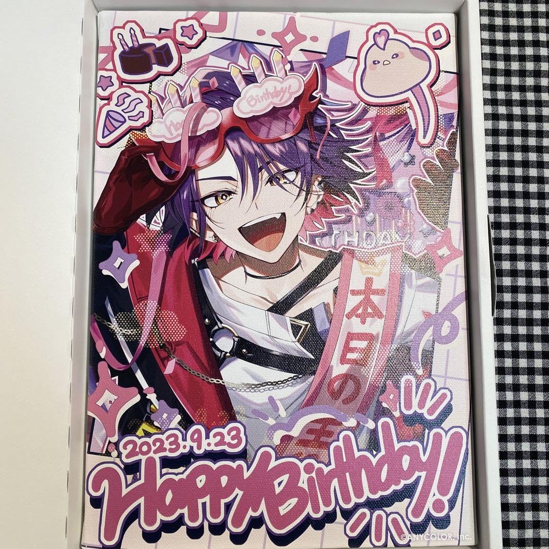 ゆ*と様 VOLTACTION 渡会雲雀 birthday 2024 缶バッジ チェキ にじさんじ